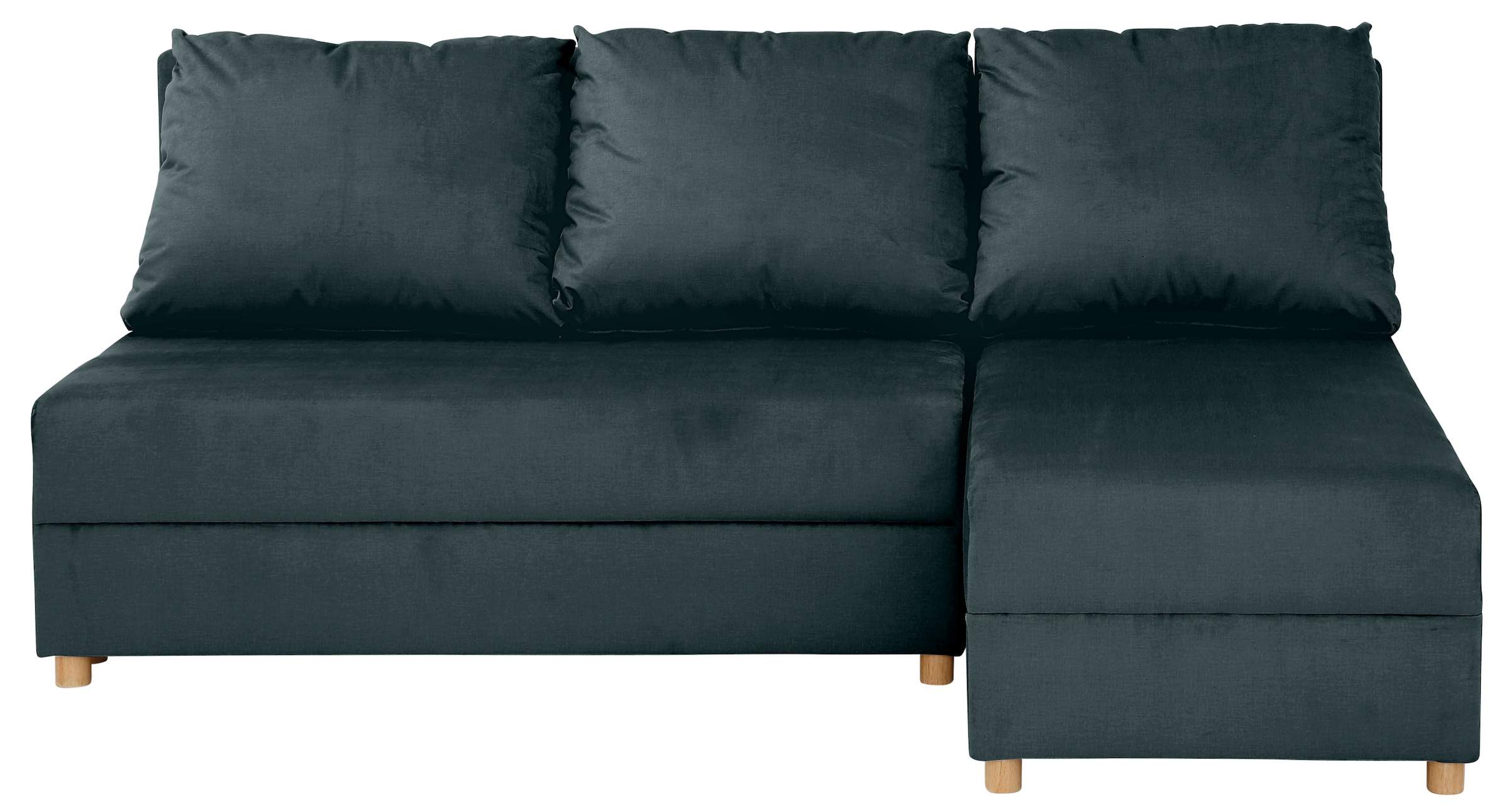 INOSIGN Ecksofa »Mick L-Form«, Longchair links/rechts montierbar, wahlweise mit Bettfunktion