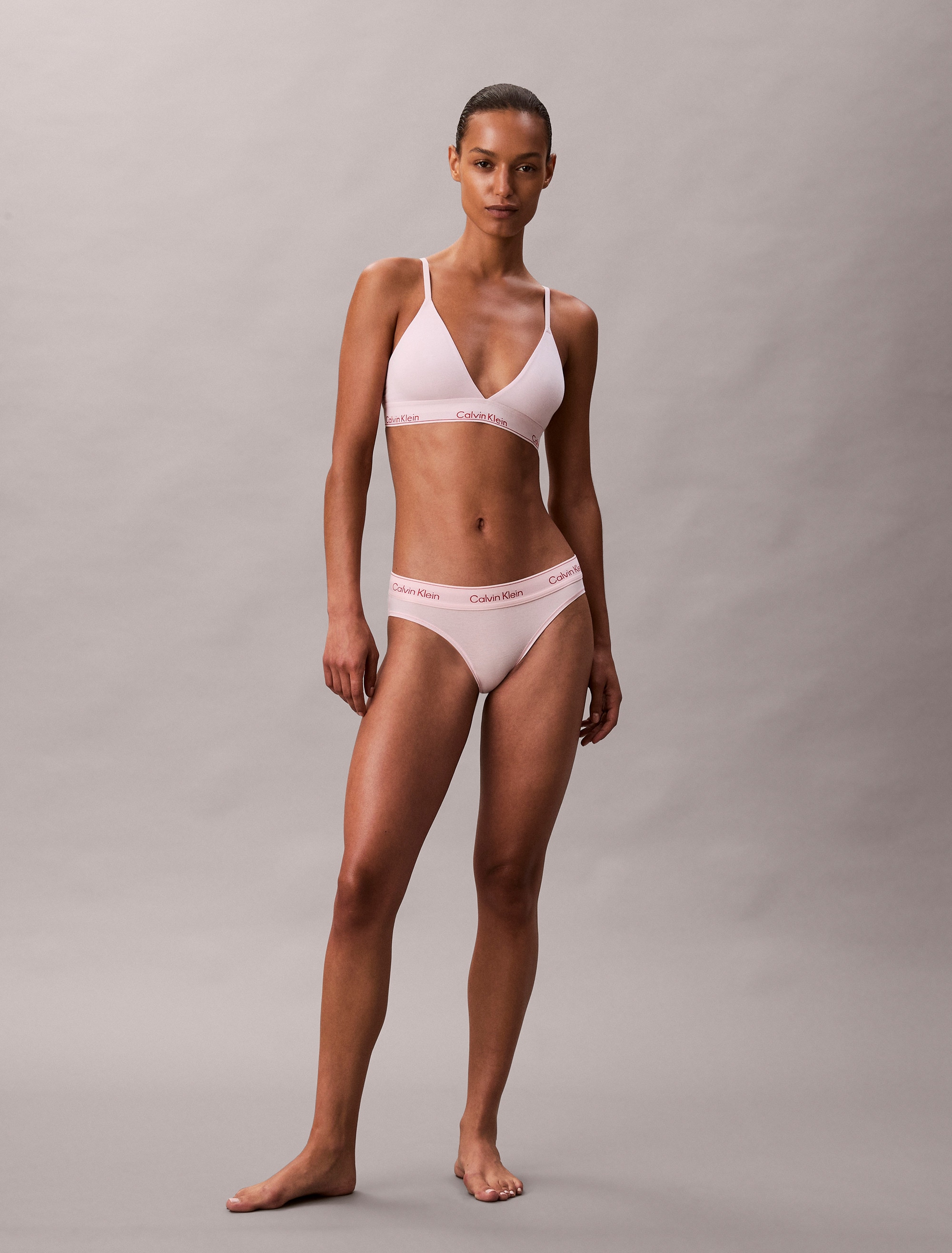 Calvin Klein Underwear Triangel-BH »LIGHTLY LINED TRIANGLE«, Mit elastischem Saum