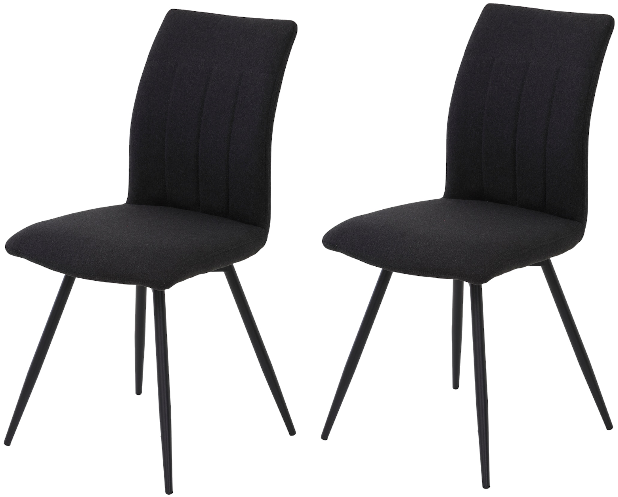 HELA Drehstuhl »Vierfußstuhl RIO«, (Set), 2 St., Webstoff, Esszimmerstuhl, günstig online kaufen