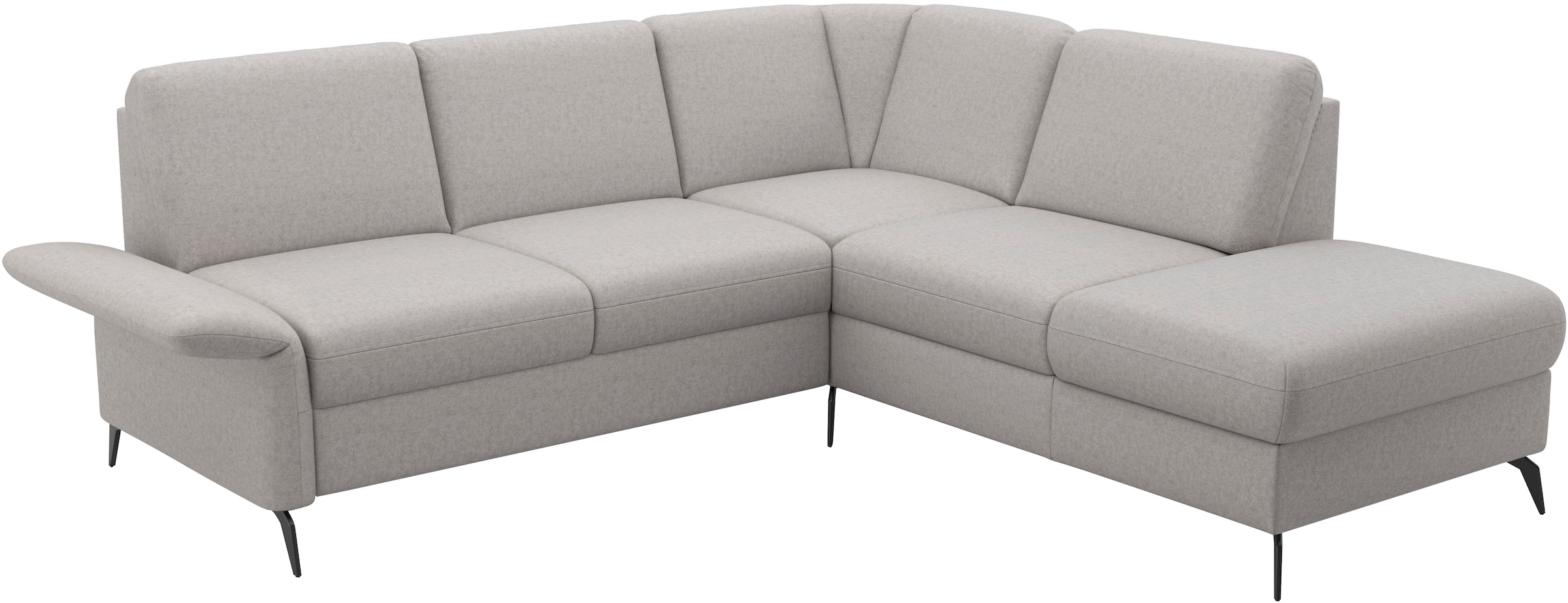 Home affaire Ecksofa »Rochelle«, optional: Armteilverstellung, klappbar, Bettkasen