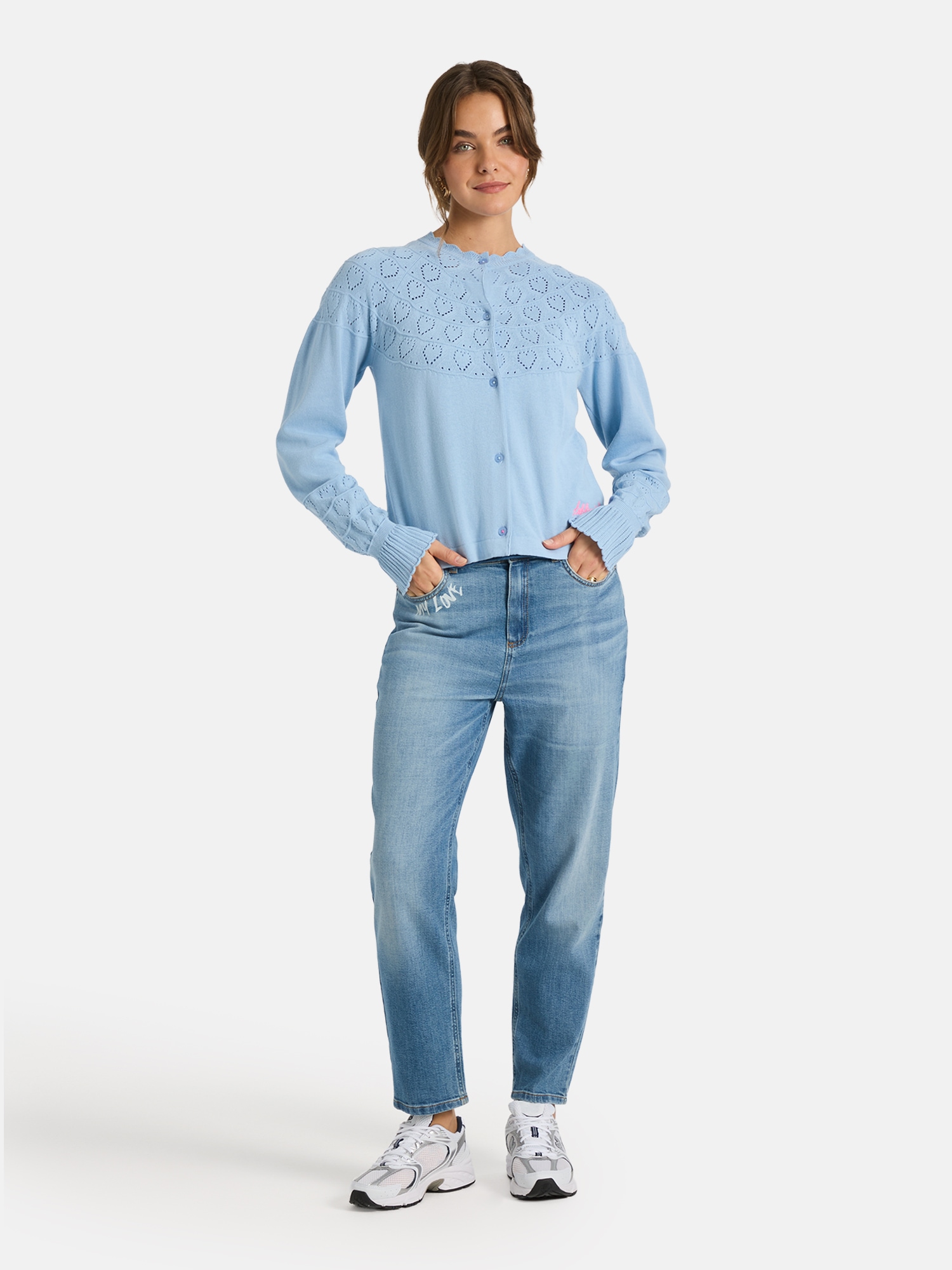 Lieblingsstück Strickjacke »ZazaL« aus 100% Baumwolle