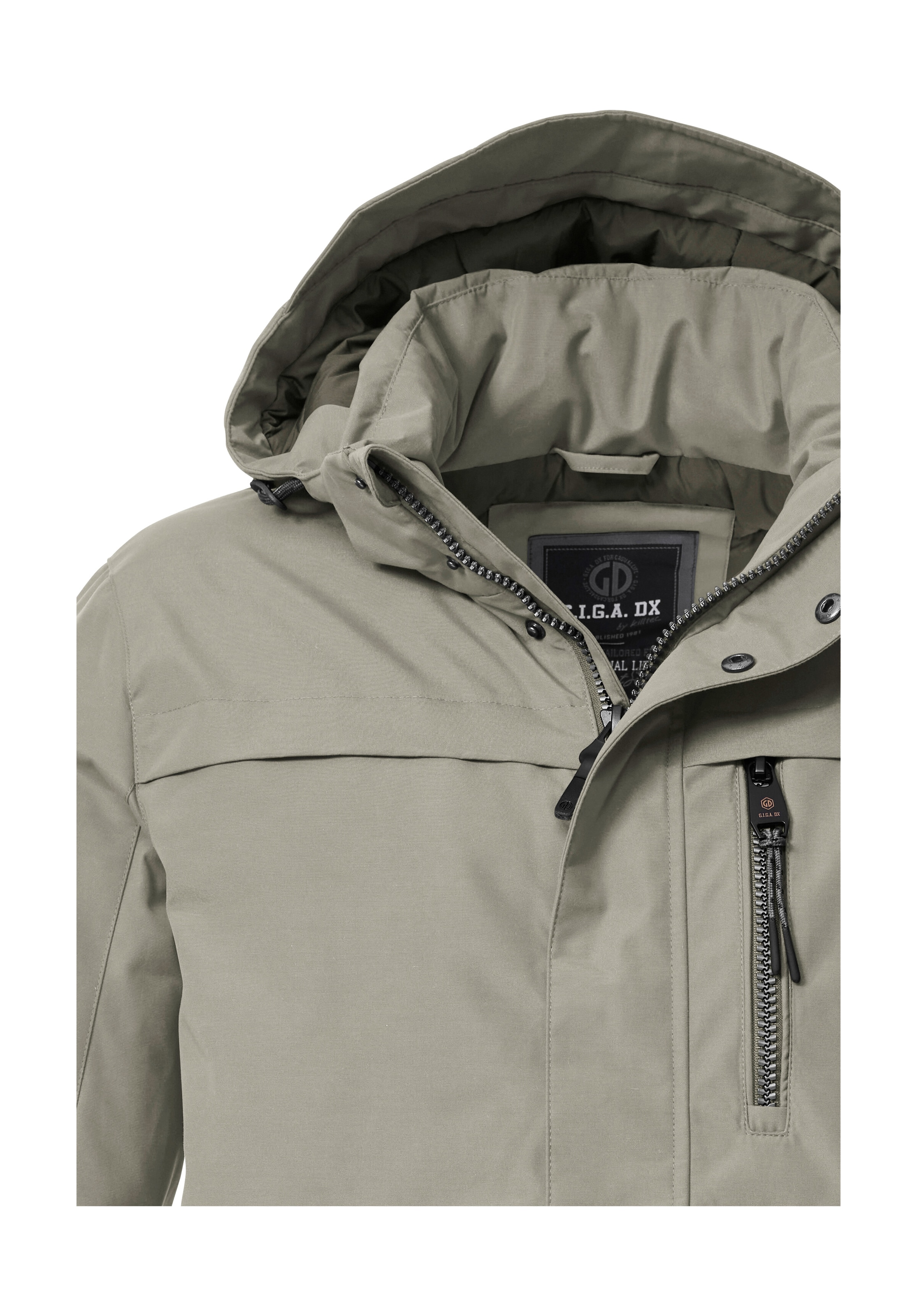 G.I.G.A. DX by killtec Funktionsjacke »GW 39 MN JCKT«, Wasserdichte, atmungsaktive Winterjacke mit verstellbarer Kapuze