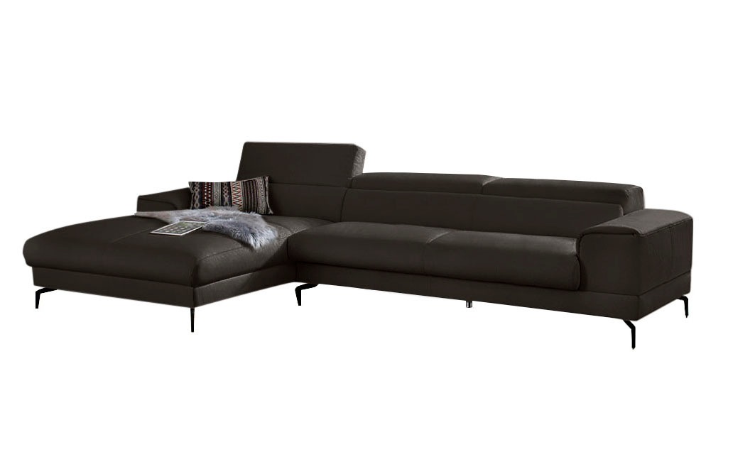 W.SCHILLIG Ecksofa »piedroo, Designsofa mit tollem Sitzkomfort, bequem, L-F günstig online kaufen