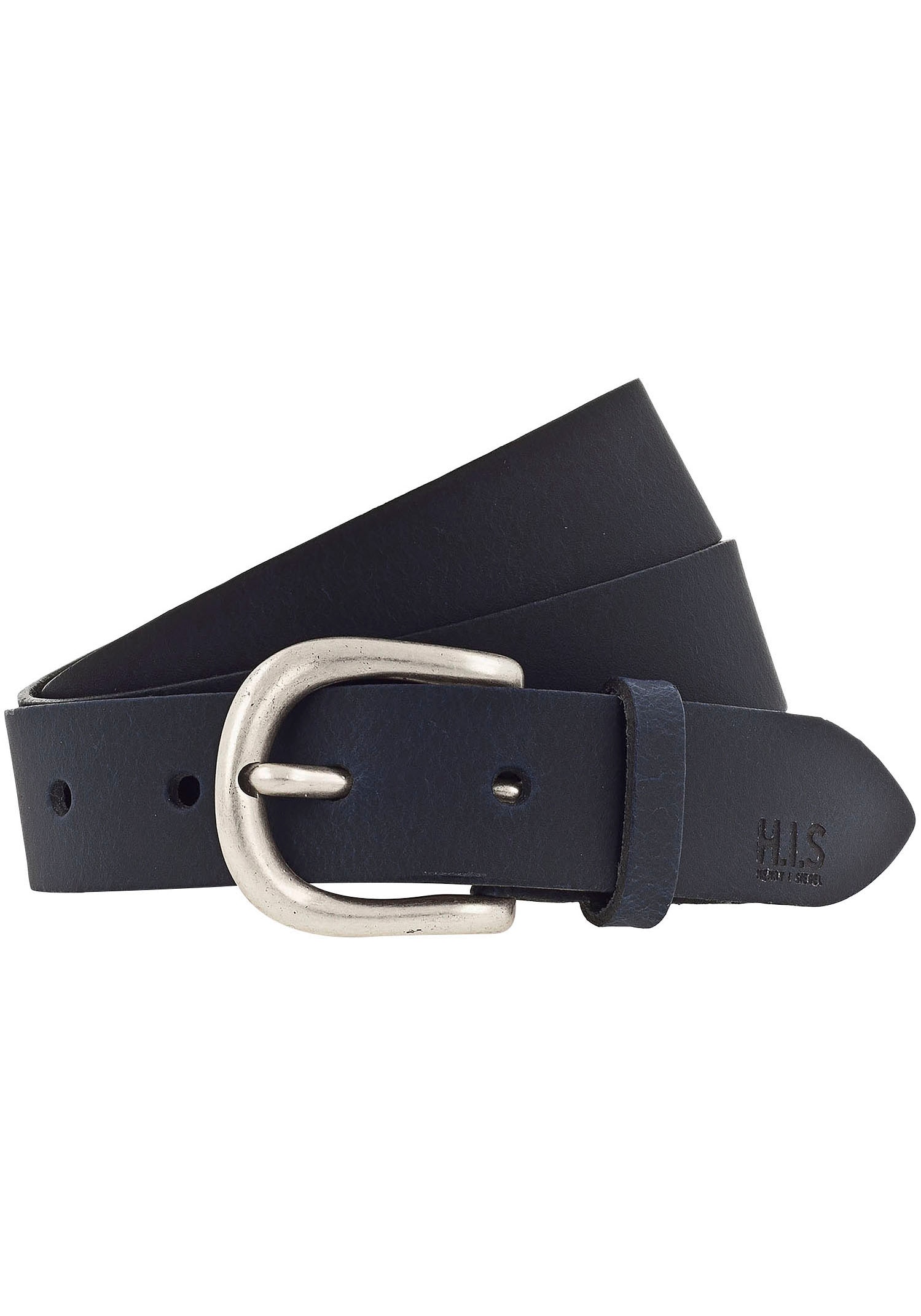 H.I.S Ledergürtel in verschiedenen Farben mit dezenter Markenprägung - NEU bis Gr. 125!