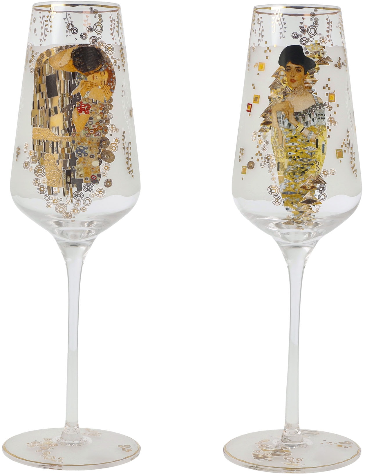 Goebel Sektglas »Sektglas Gustav Klimt - Adele & der Kuss« günstig online kaufen