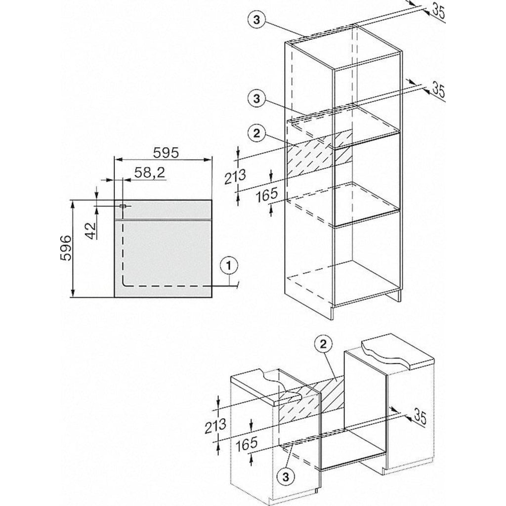 Miele Einbaubackofen »H 2265-1 B«, PerfectClean