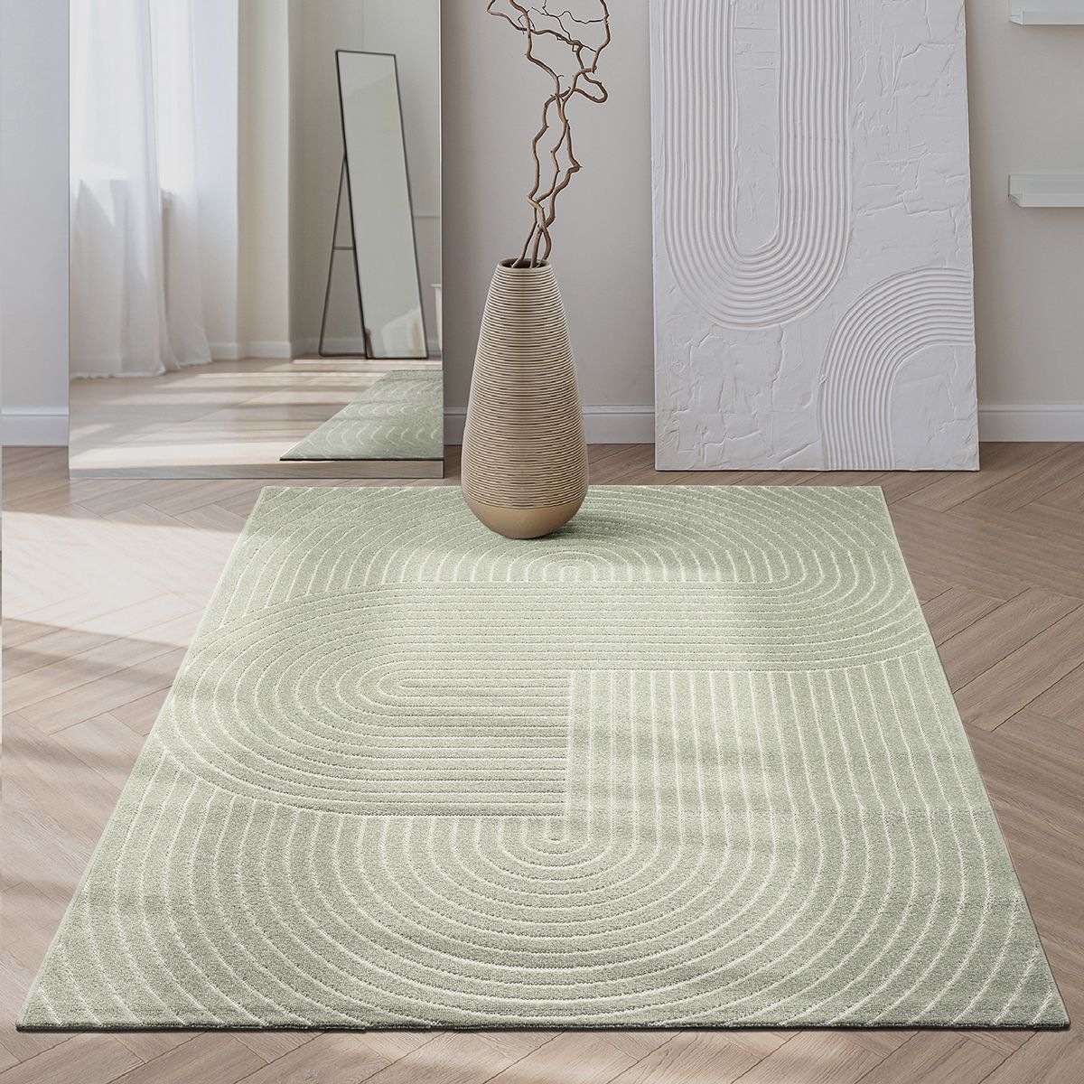 the carpet Teppich »Santo Plus«, rechteckig, 5 mm Höhe, Plus moderner robus günstig online kaufen