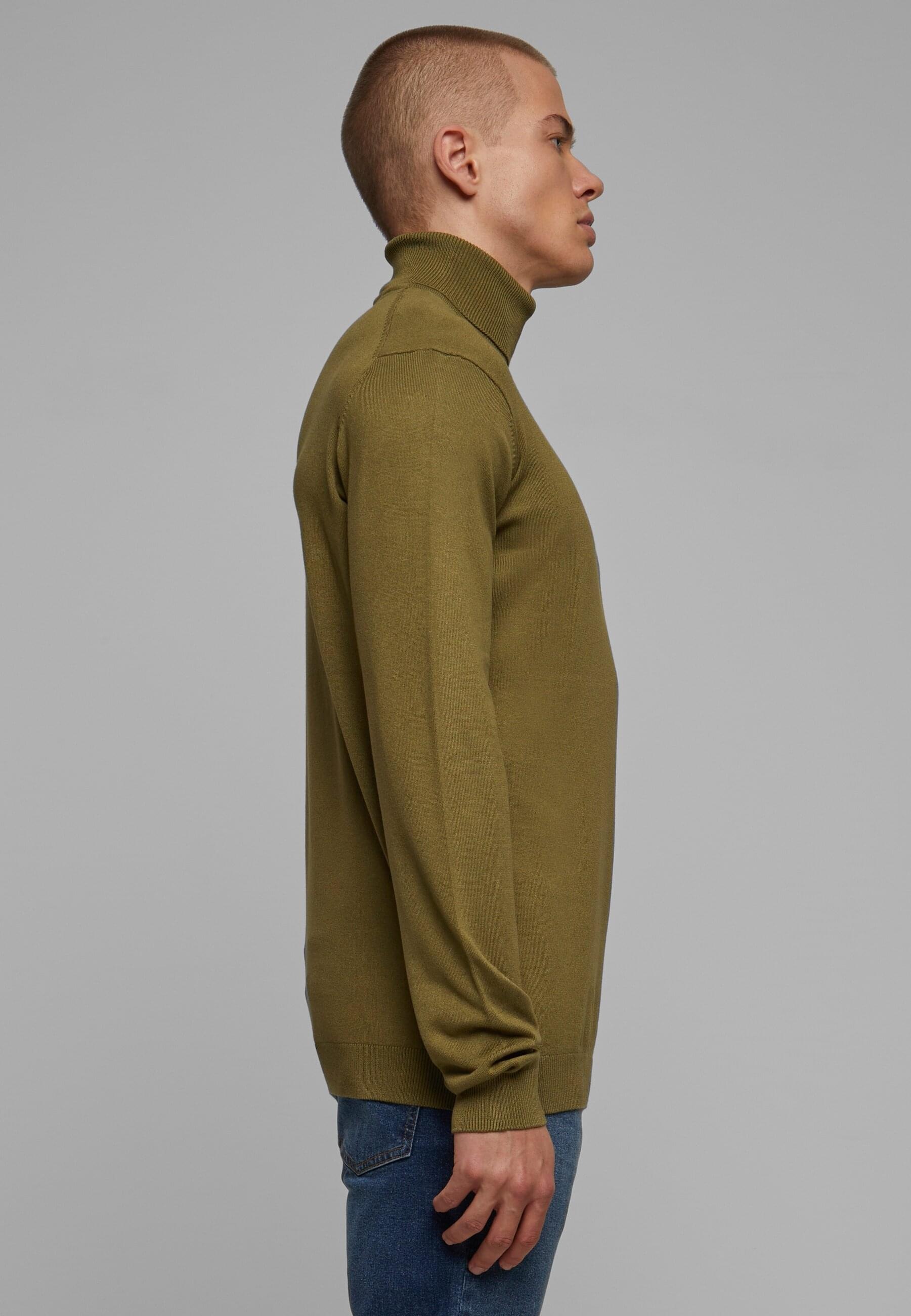 URBAN CLASSICS Rundhalspullover »Urban Classics Herren Knitted Turtleneck Sweater« 1 Stk.