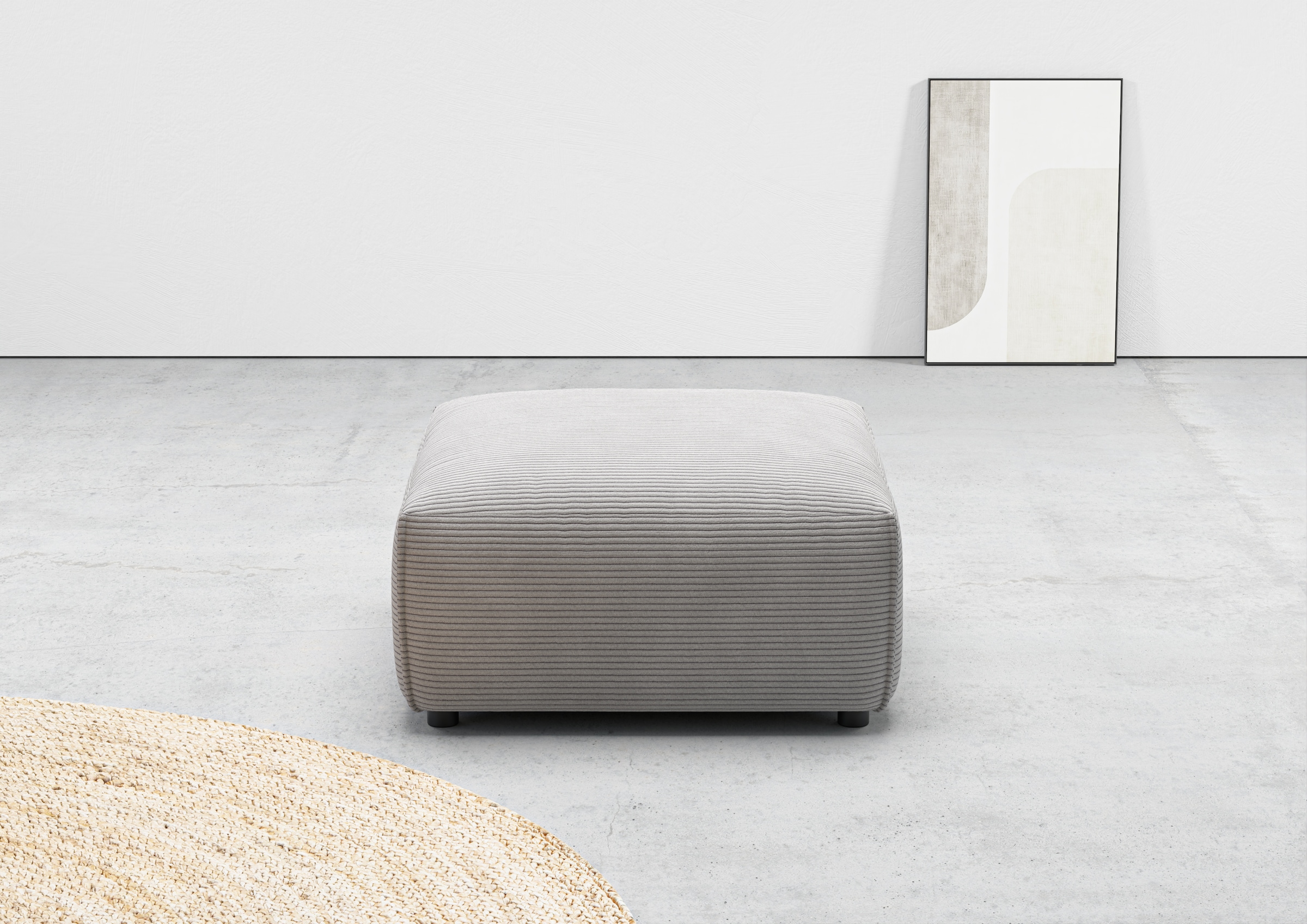 Home affaire Hocker »Glimminge auch in Breitcord, Feincord und Easy care-Be günstig online kaufen