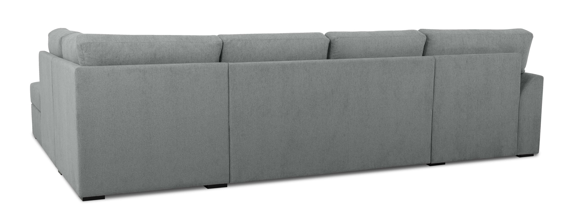 Home affaire Wohnlandschaft »Citry«, Breite 309 cm, Chenille, Bettfunktion, Bettkasten, U-Form