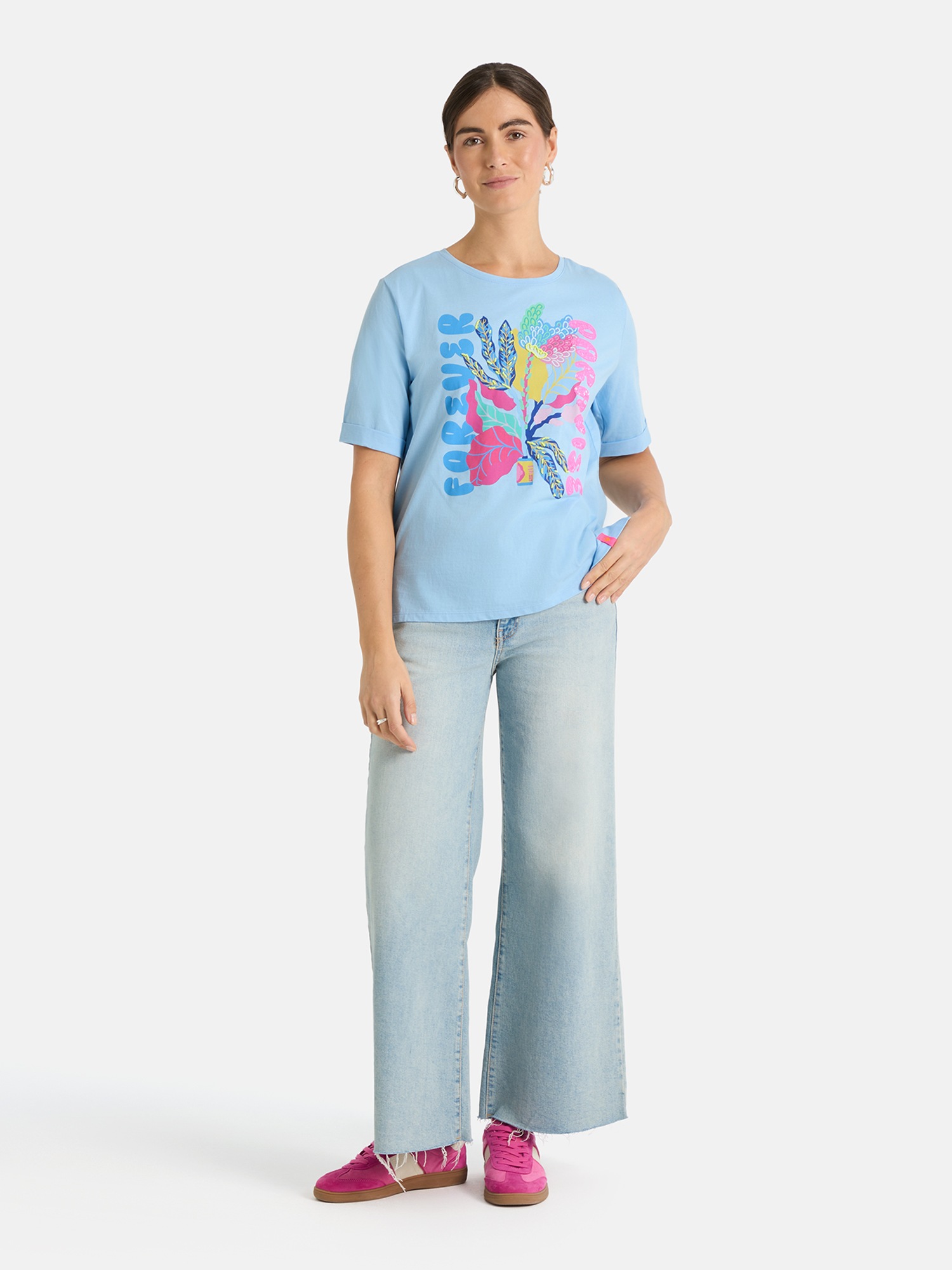 Lieblingsstück T-Shirt »DuranaL« aus Baumwolle, Rundhals, mit Print