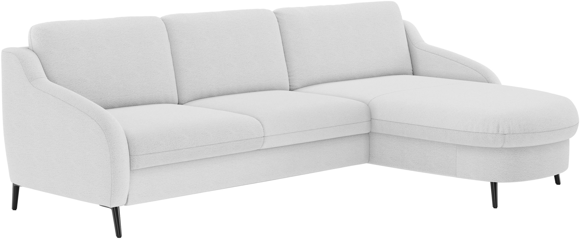 sit&more Ecksofa »Soul L-Form«, wahlweise mit Bettfunktion