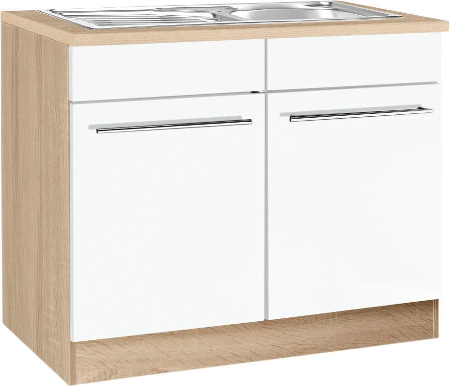 KOCHSTATION Spülenschrank »KS-Eton«, Breite 100 cm