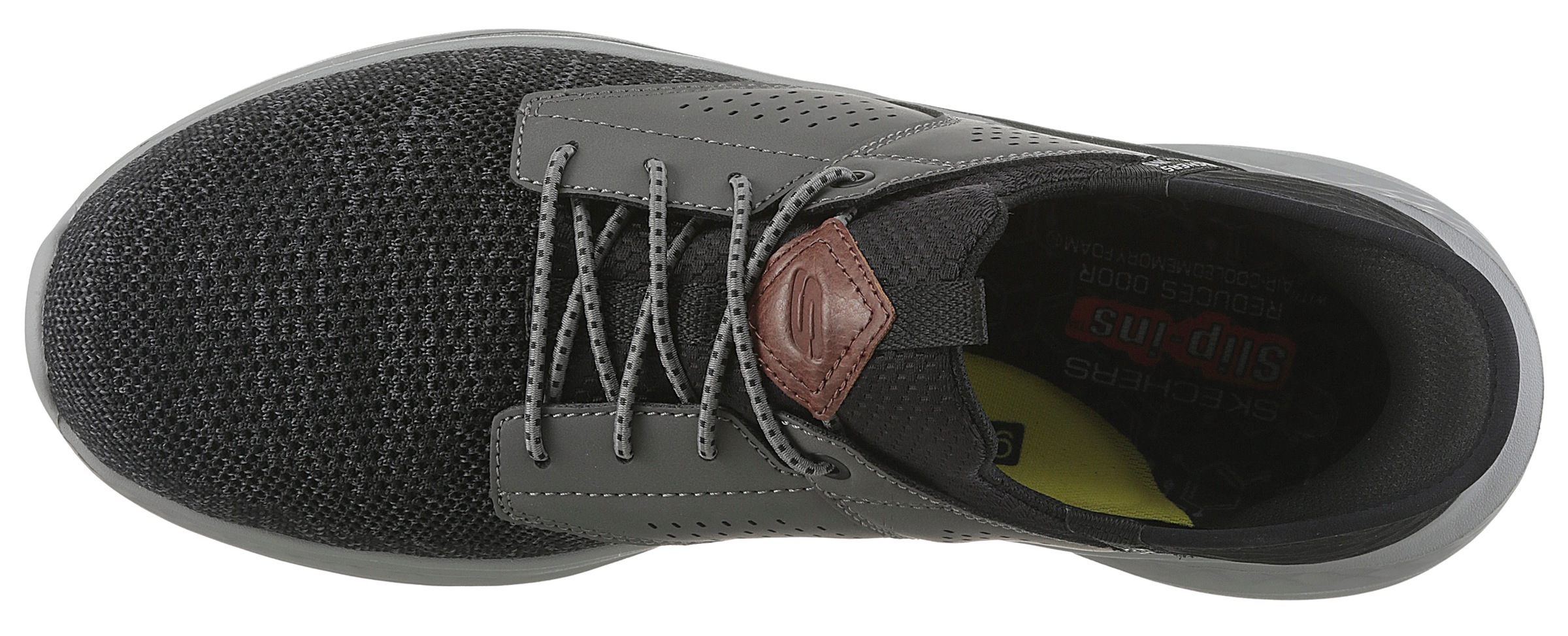 Skechers Slip-On Sneaker »SLADE-CASTER«, Slipper, Sneaker mit Gummizug und Slip-ins