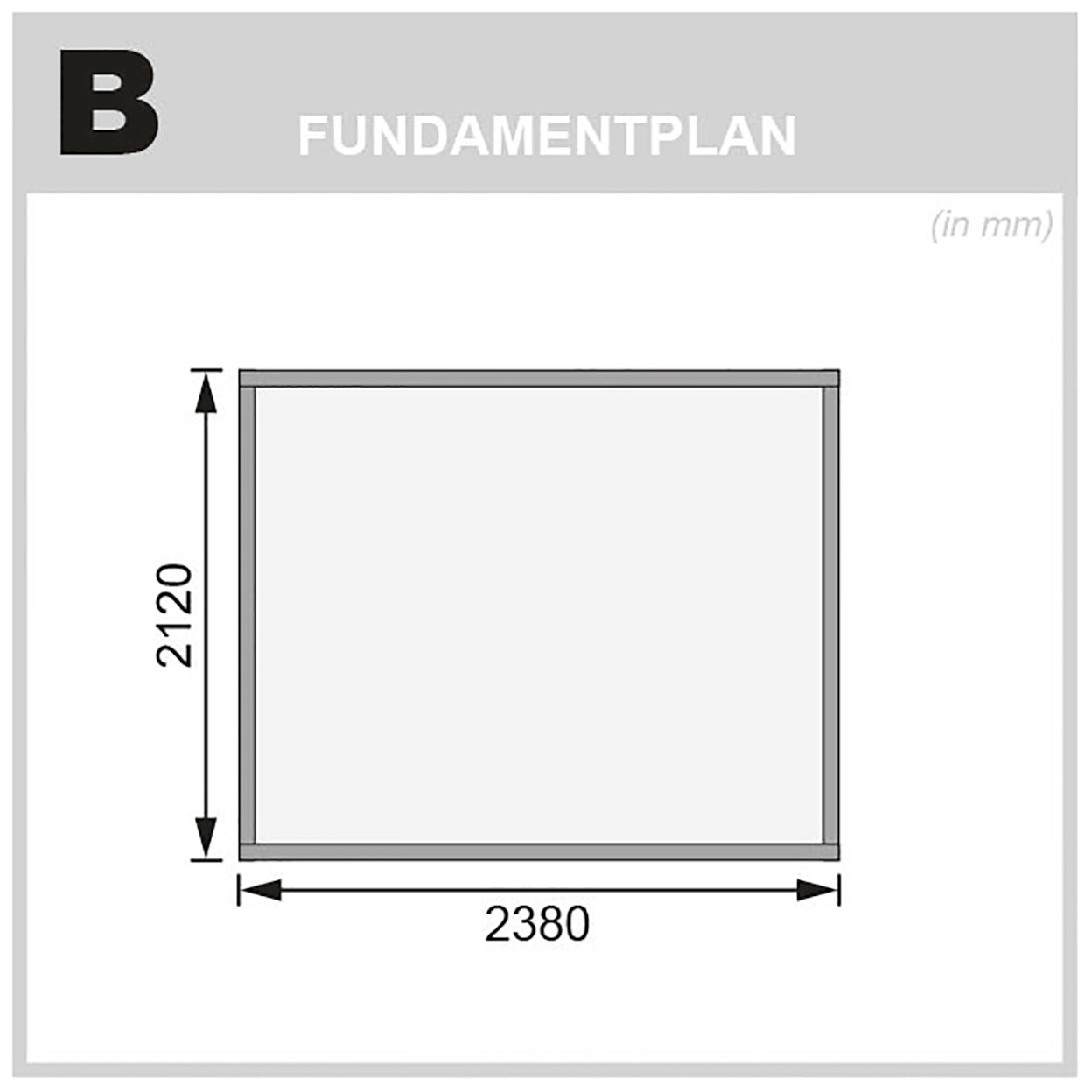 Karibu Gartenhaus »Falkensee 4«