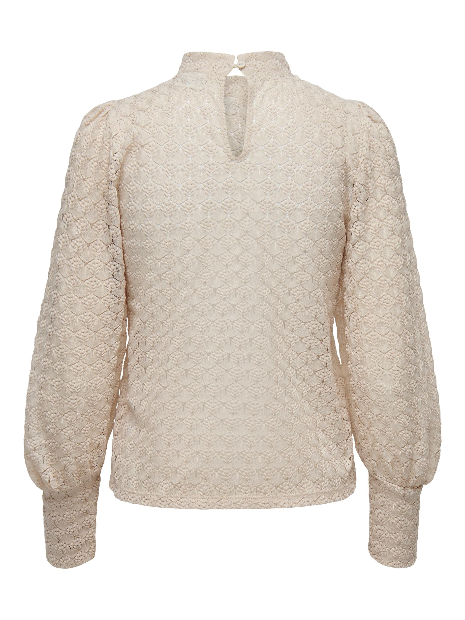 JDY Spitzenshirt »JDYAVERY L/S LACE TOP JRS NOOS«
