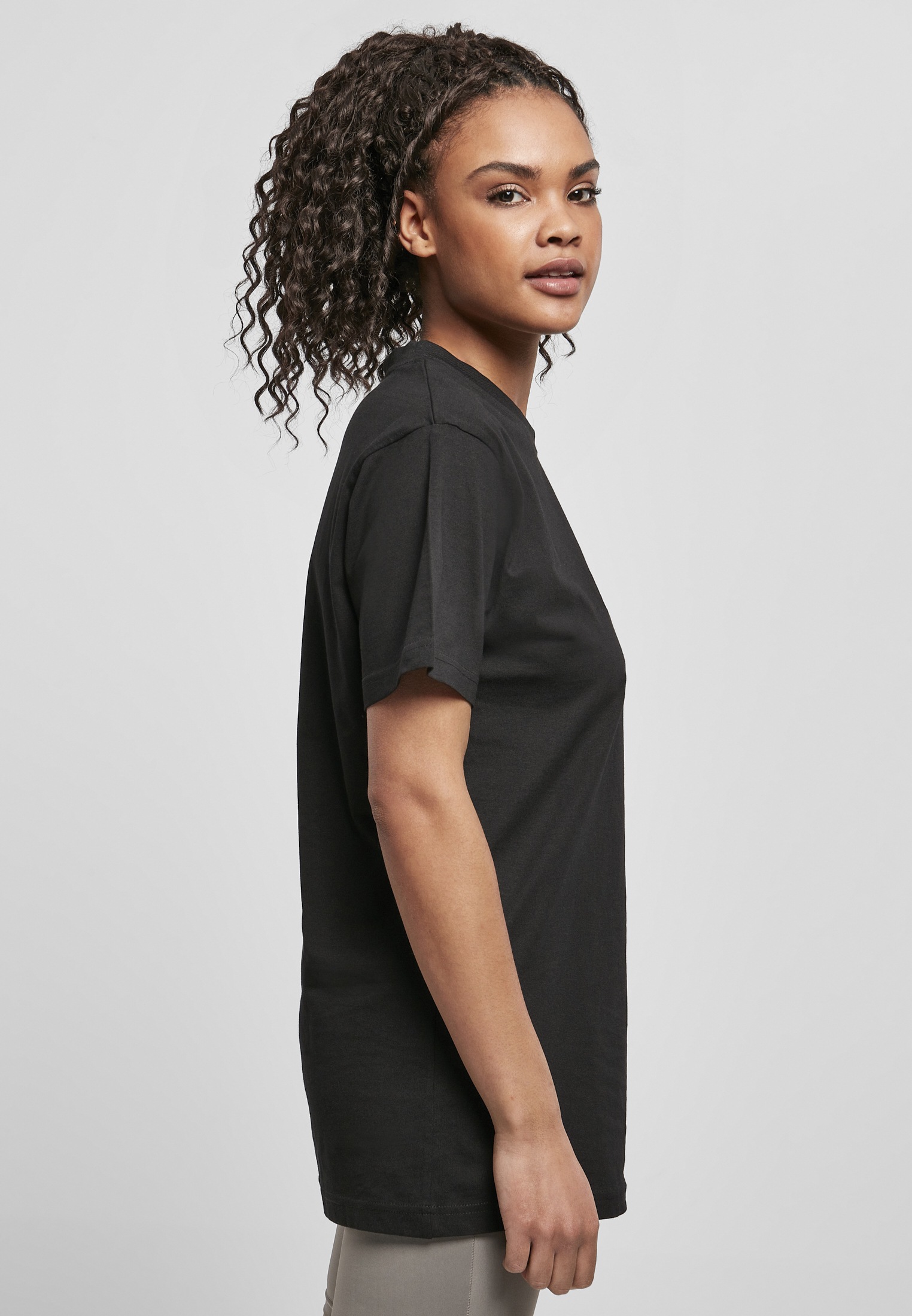 Upscale by Mister Tee Kurzarmshirt »Upscale by Mister Tee Damen Ladies Pray EMB Tee« 1 Stk.