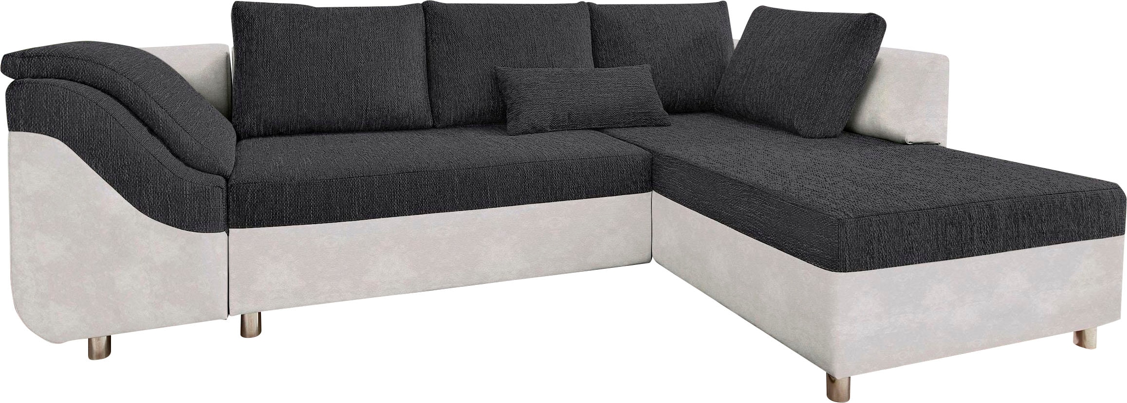 COLLECTION AB Ecksofa "Sally L-Form", mit und ohne Bettfunktion, inklusive günstig online kaufen