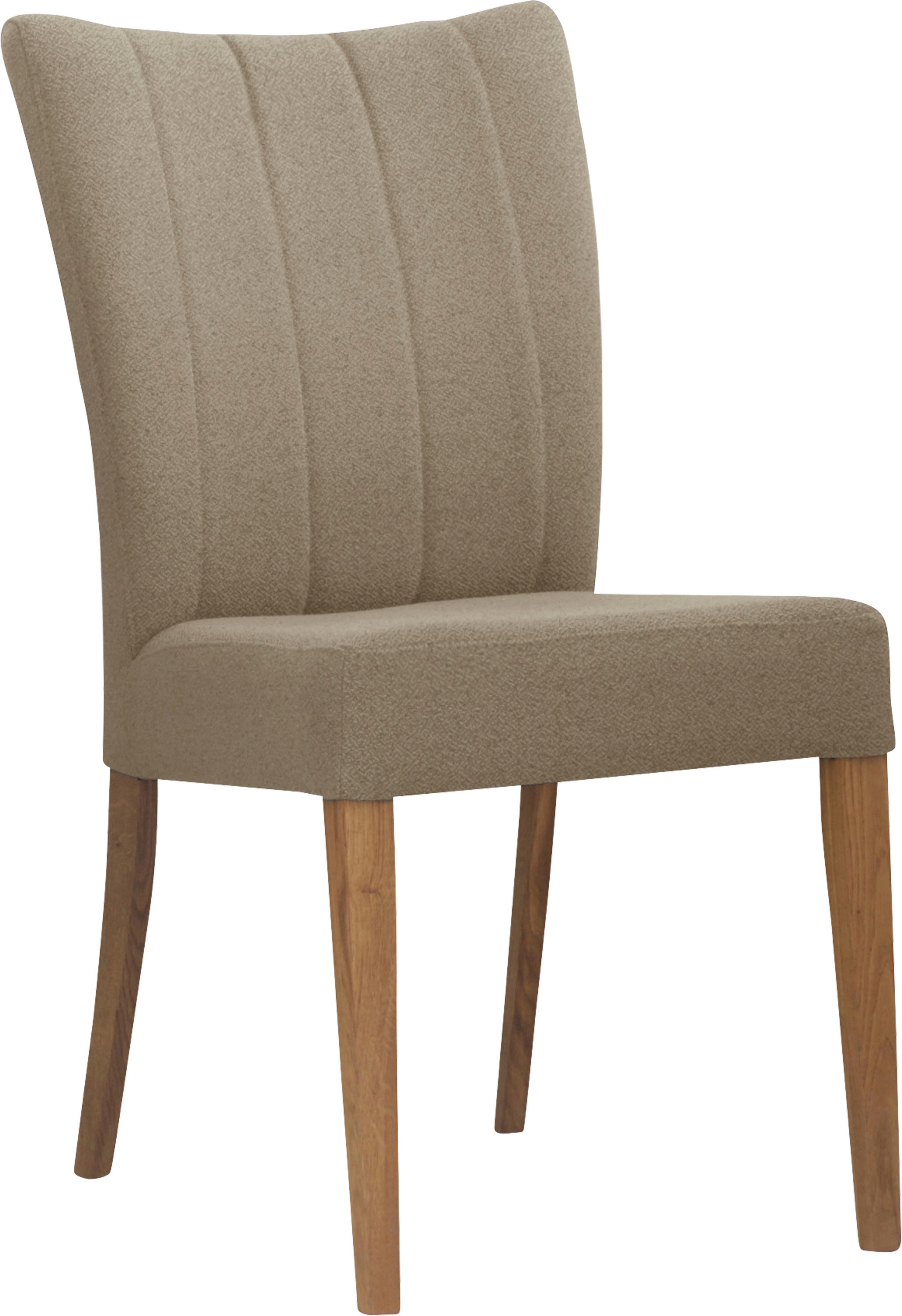 Home affaire 4-Fußstuhl »Dia« (Set) 2 Stk.Gestell Eiche massiv geölt günstig online kaufen