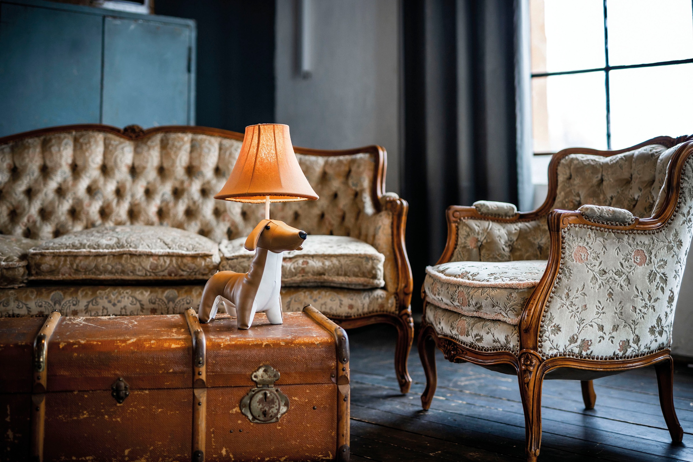 Happy Lamps for smiling eyes LED Tischleuchte »Waldi der Dackel« GU 5,3 1 S günstig online kaufen