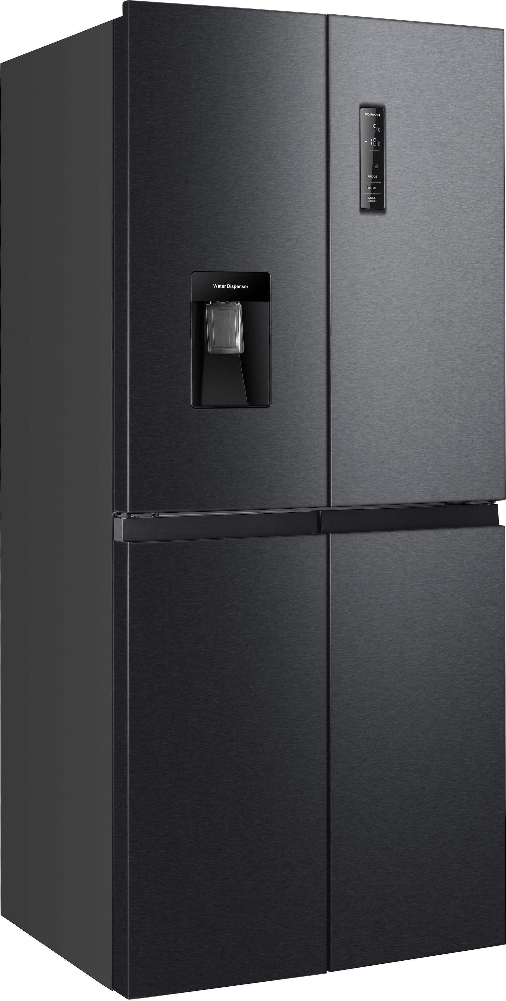 Hanseatic Multi Door »HCDB18080DWDBI«, NoFrost, Wasserspender, Display, Tür günstig online kaufen