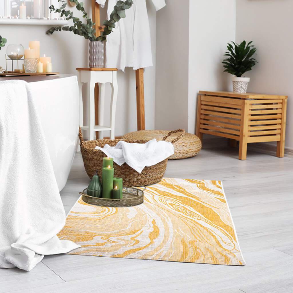 Carpet City Outdoorteppich »Outdoor 710«, rechteckig, 5 mm Höhe, In/- Outdoor geeignet, Abstrakt, Wohnzimmer, Balkon, Terrasse