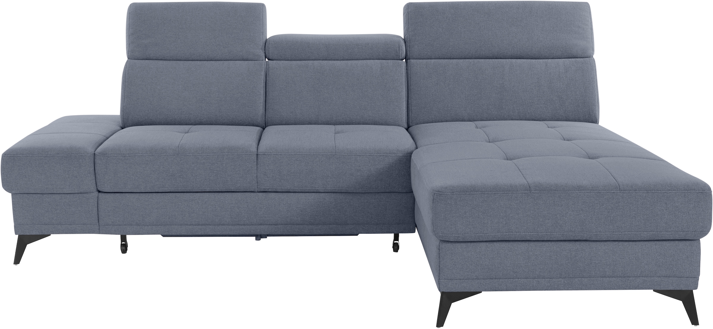 Home affaire Ecksofa »Cardiz L-Form« inkl.Kopfteilverstellung und Federkern günstig online kaufen