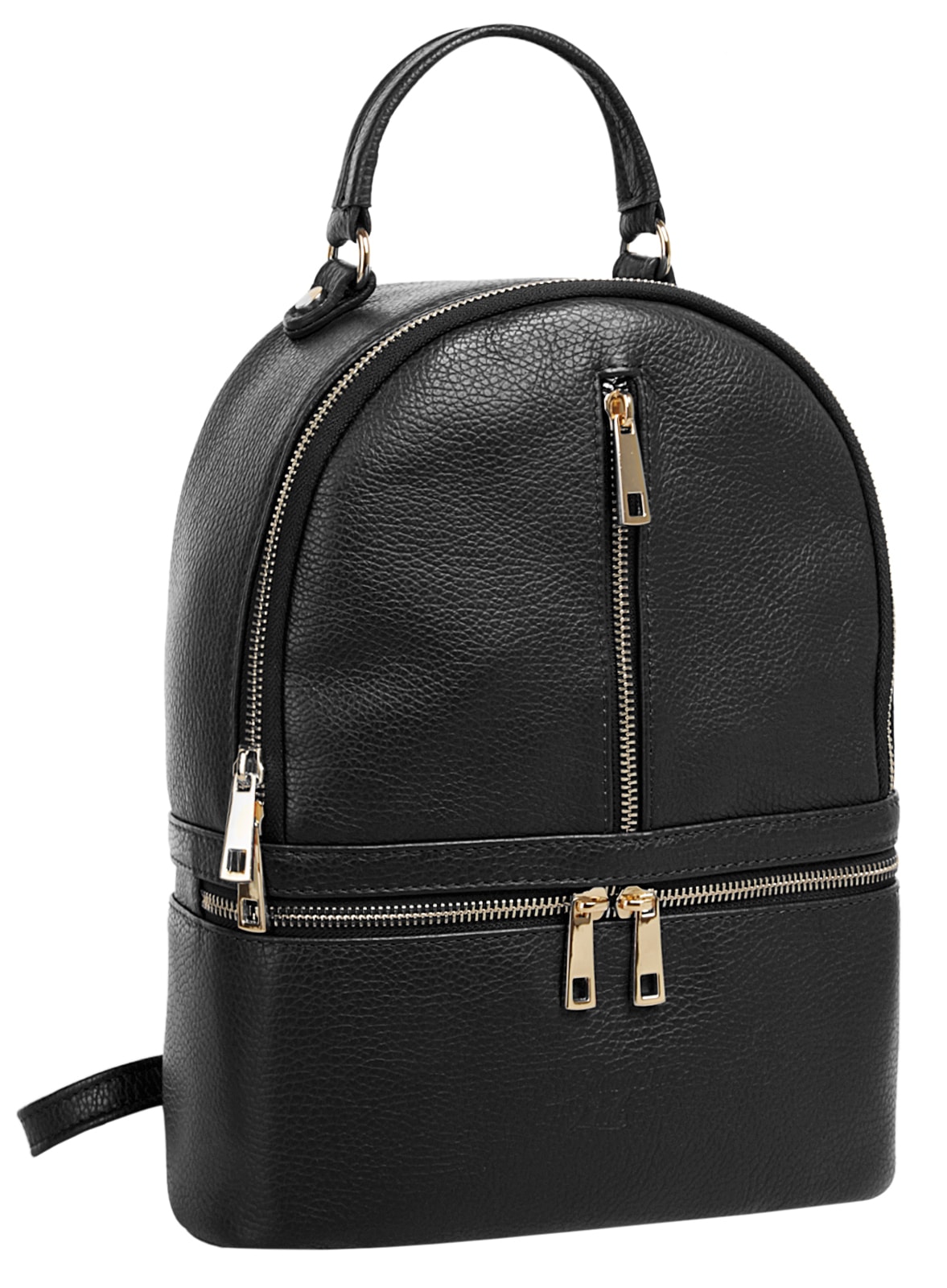 Samantha Look Cityrucksack, echt Leder, Made in Italy