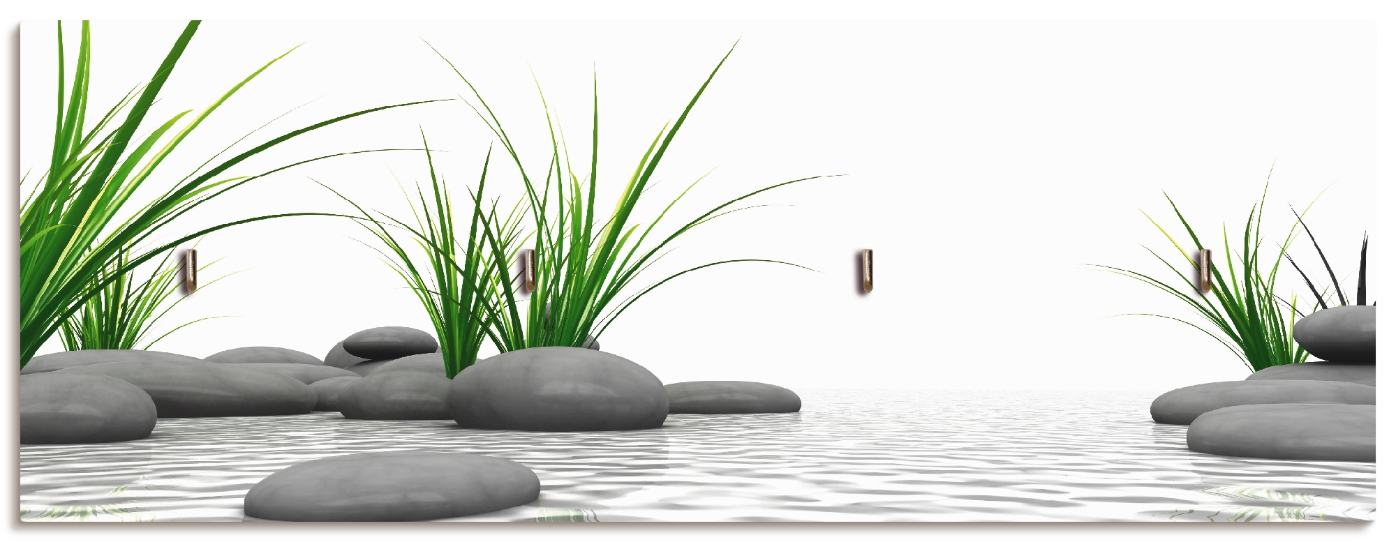 Artland Hakenleiste »3 D Steine«, MDF