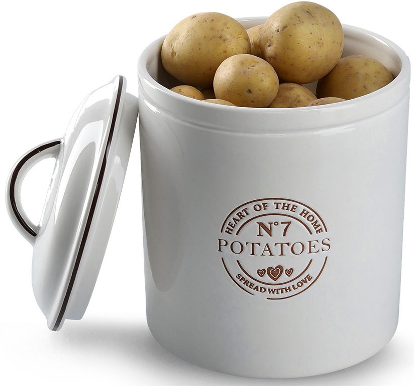 Zeller Present Vorratsdose »Potatoes«, (1 tlg.), Eleganter Landhausstil günstig online kaufen