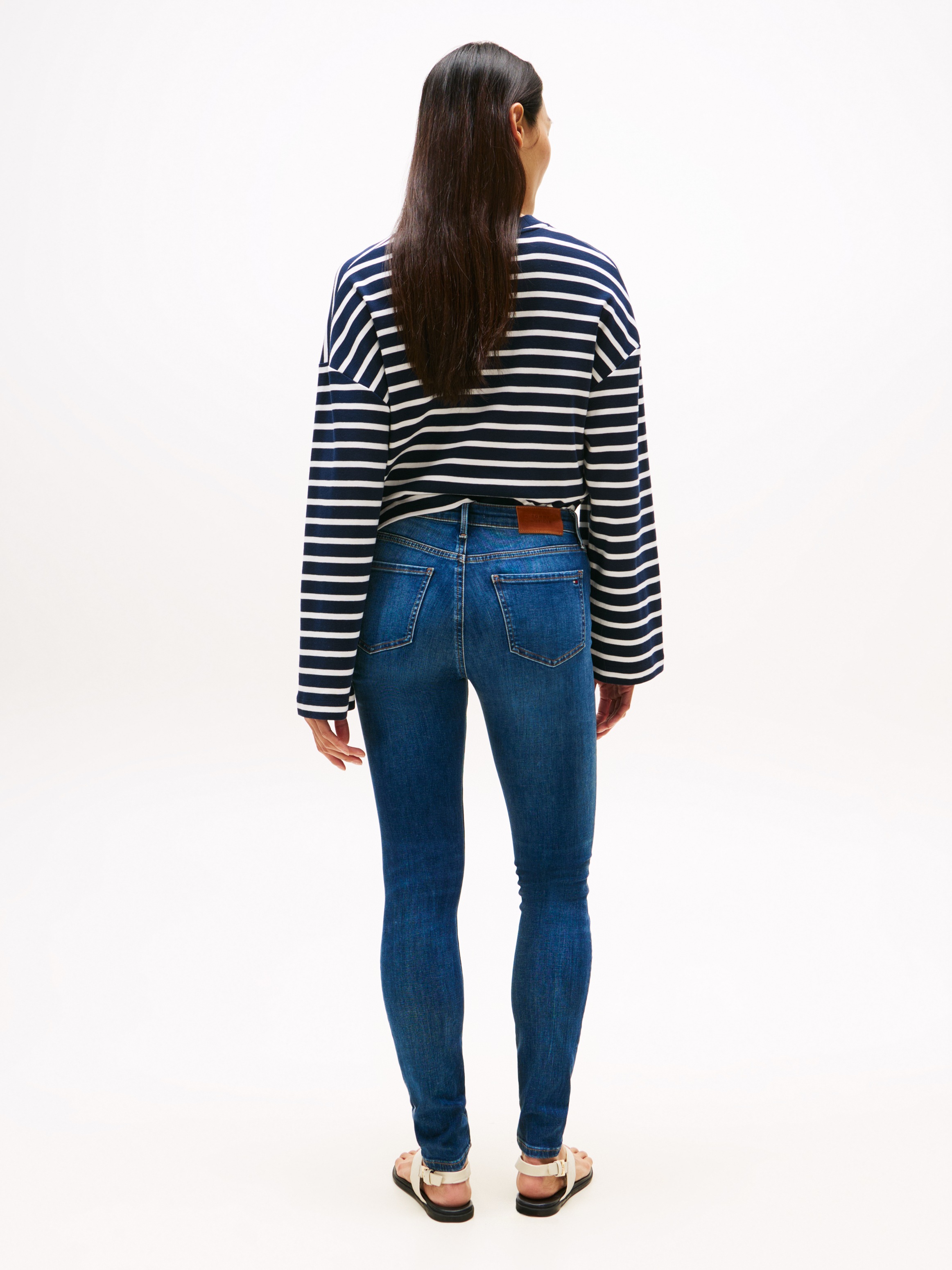 Tommy Hilfiger High-waist-Jeans »DNM FLO WIDE LEG HW«