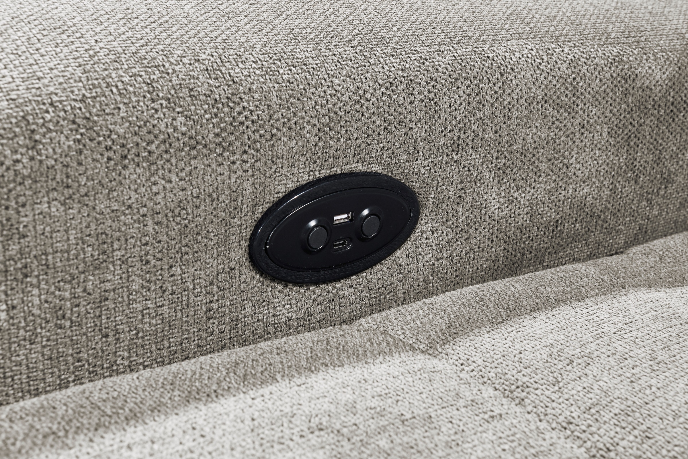ED EXCITING DESIGN Ecksofa »Rockdale L-Form mit Bettfunktion, Bettkasten«, Kopfteilverstellung, Sitztiefenverstellung & USB-Port