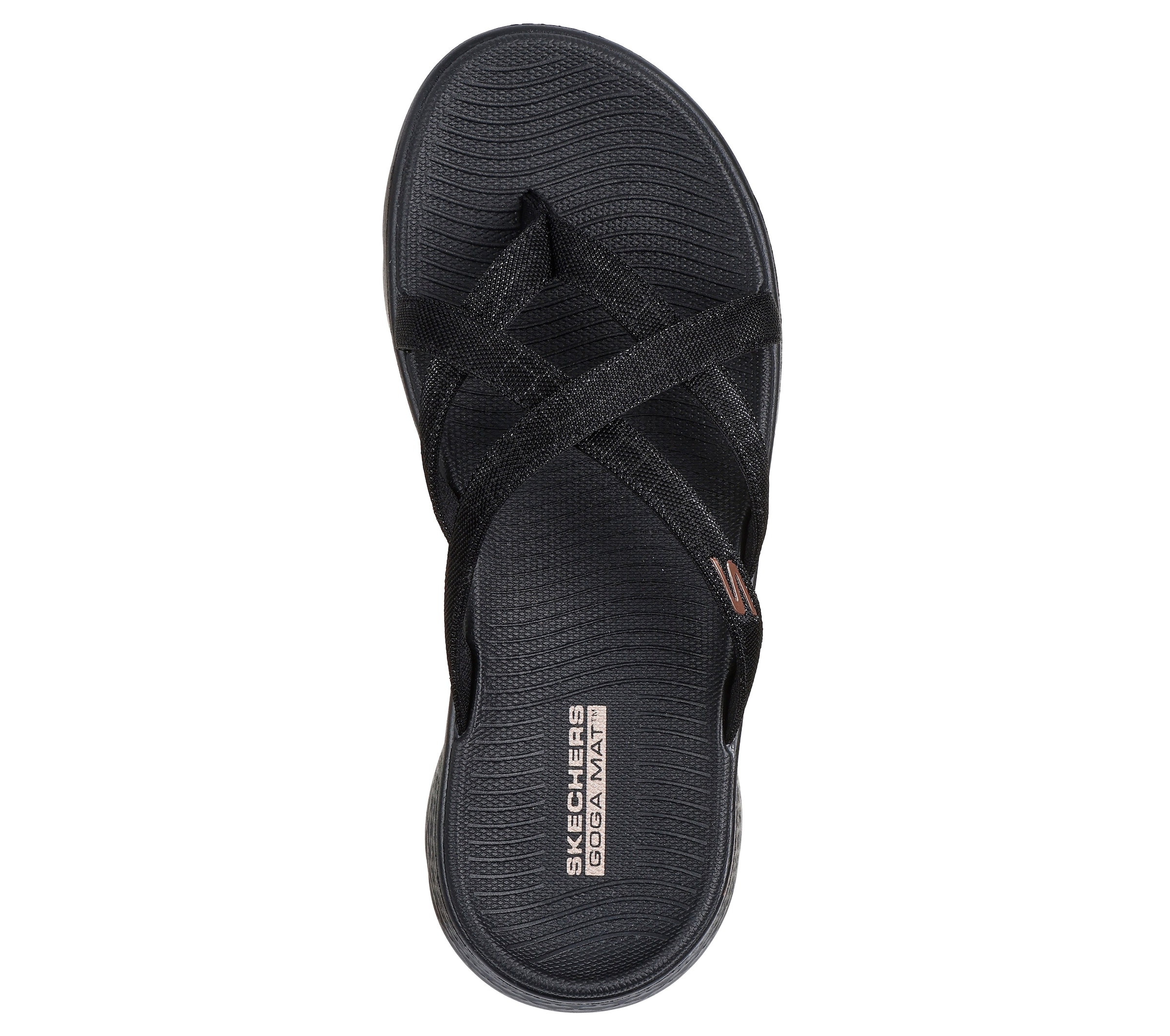 Skechers Zehentrenner »GO WALK FLEX SANDAL-SSSELENA«  Sommerschuh, Strandschuh, Sandale, Badeschuh mit Komfortfußbett