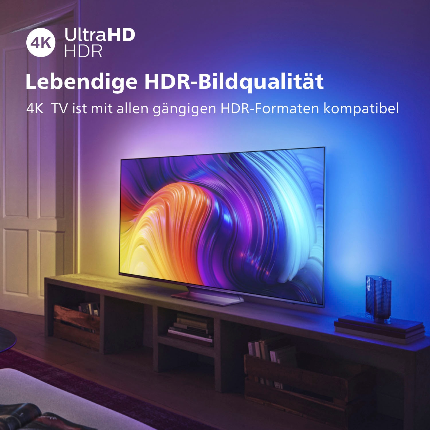 Philips LED-Fernseher »55PUS8807/12«, 4K Ultra HD, Smart-TV-Android TV