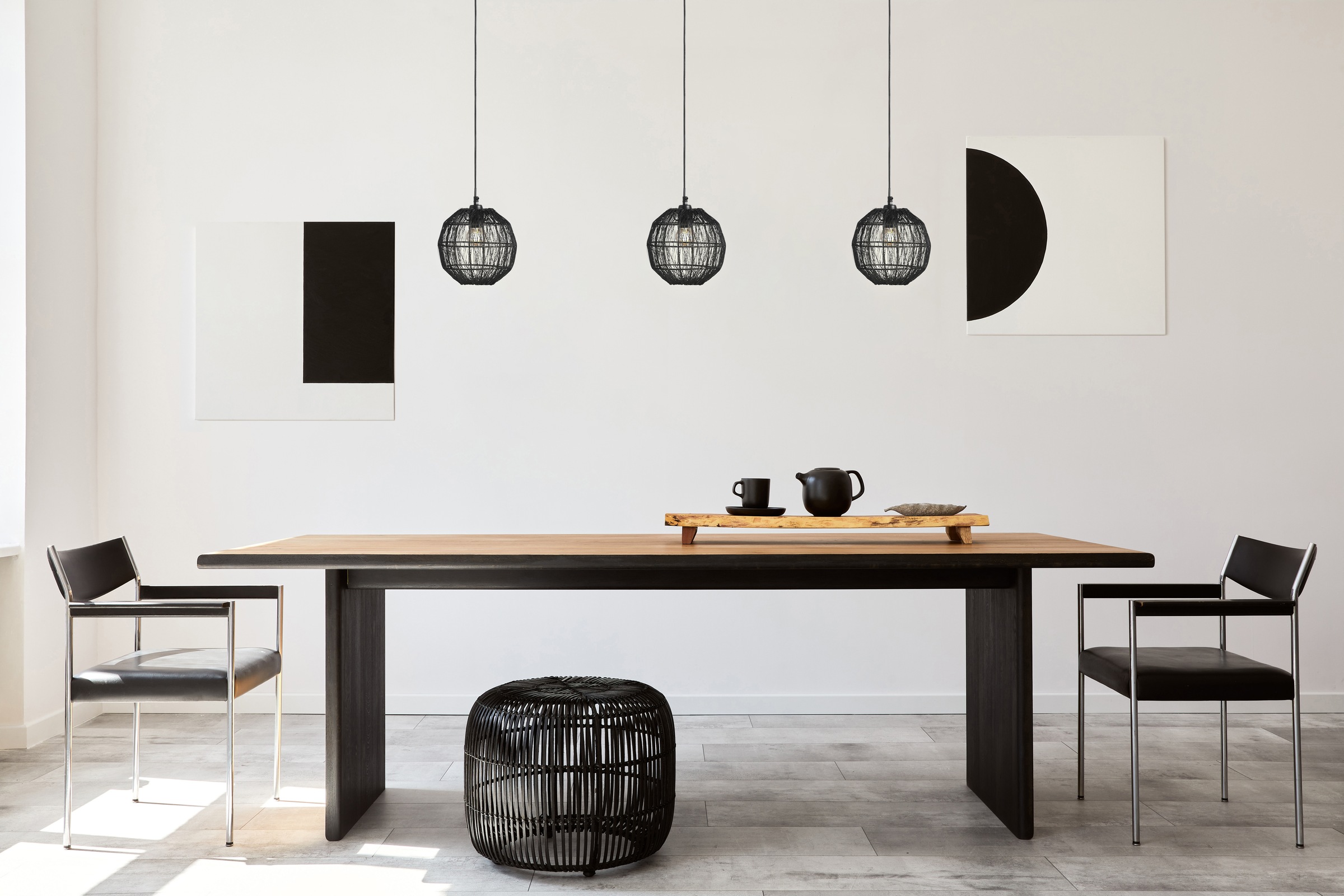 GLOBO LIGHTING Hängeleuchte »HERMI II« E27 1 Stk. Hängelampe schwarz Metall günstig online kaufen