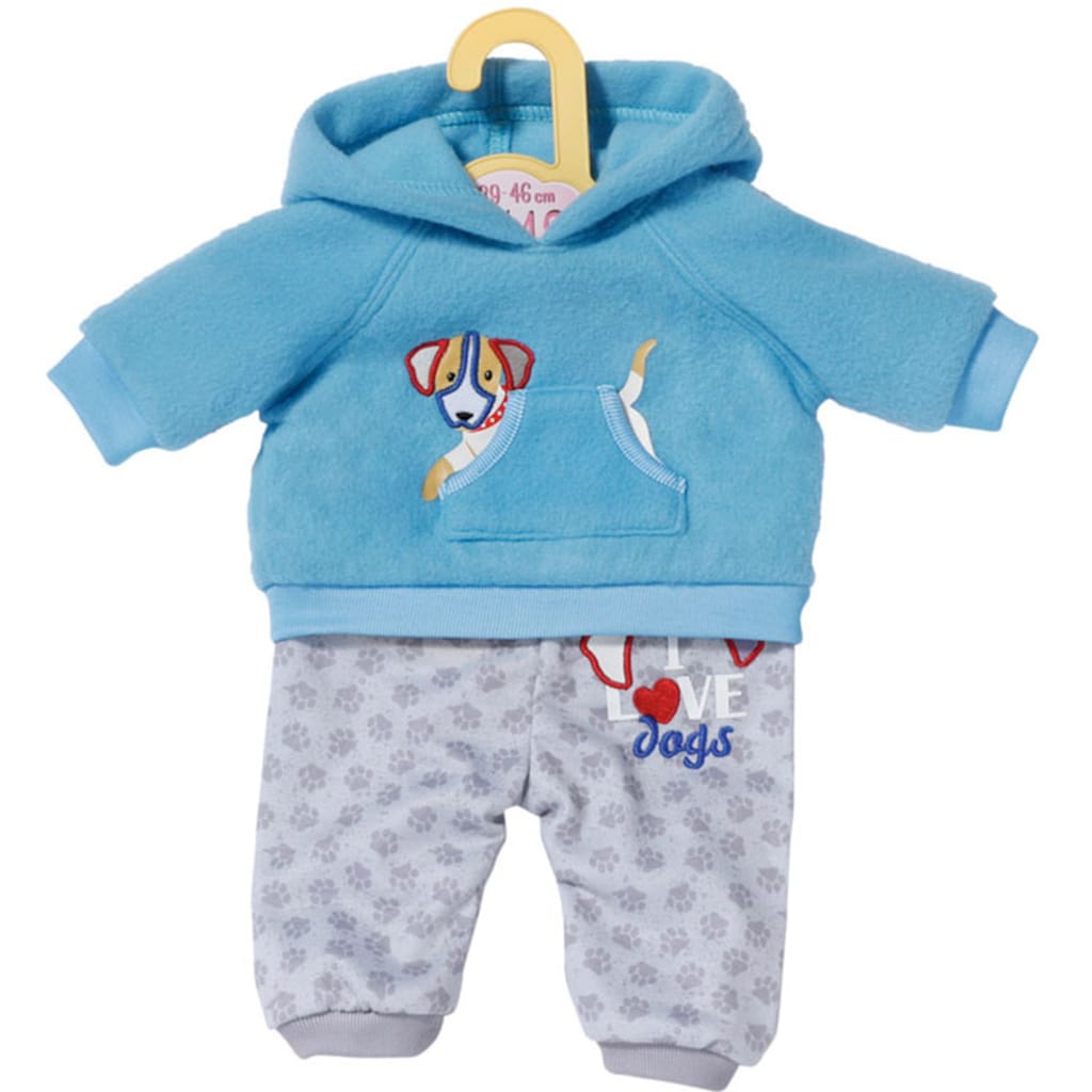 Zapf Creation® Puppenkleidung »Dolly Moda, Sport-Outfit Blau, 43 cm«