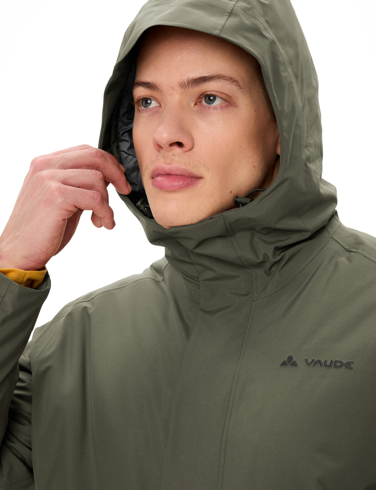 VAUDE Funktionsjacke »MEN'S ROSEMOOR PADDED JACKET II« 1 Stk. tlg. mitKapuze