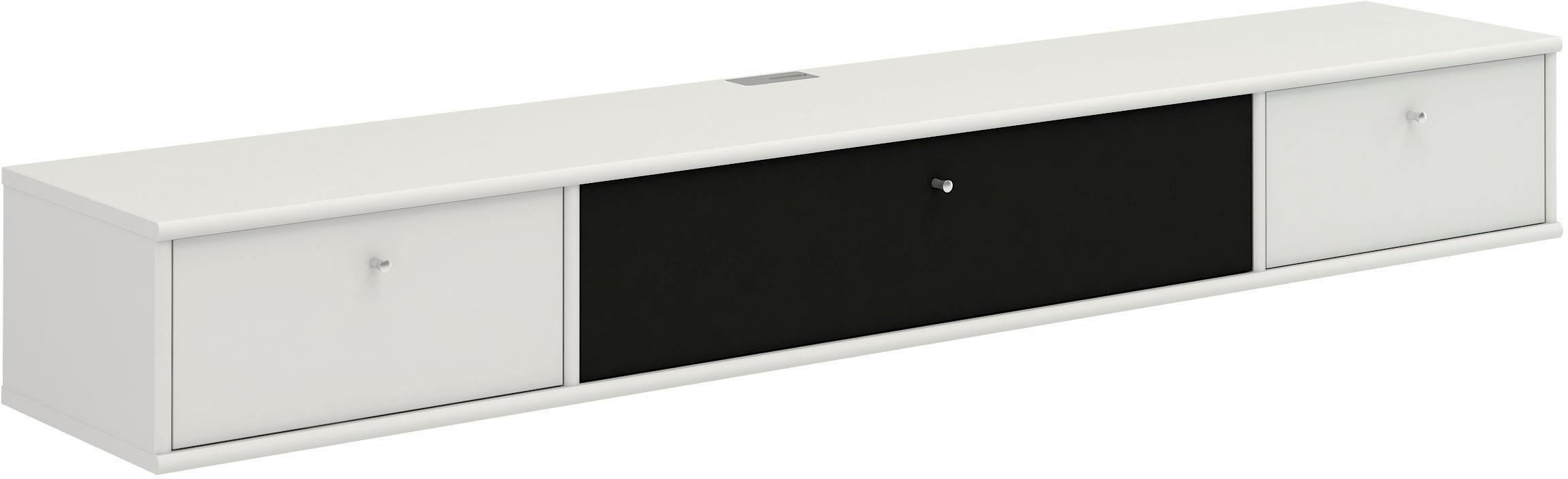 Hammel Furniture TV-Board »Mistral Fernsehschrank, Medienmöbel, Hängend«, mit Klappe mit Akustikstoff, Kabeldurchführung, Lowboard, B: 177 cm