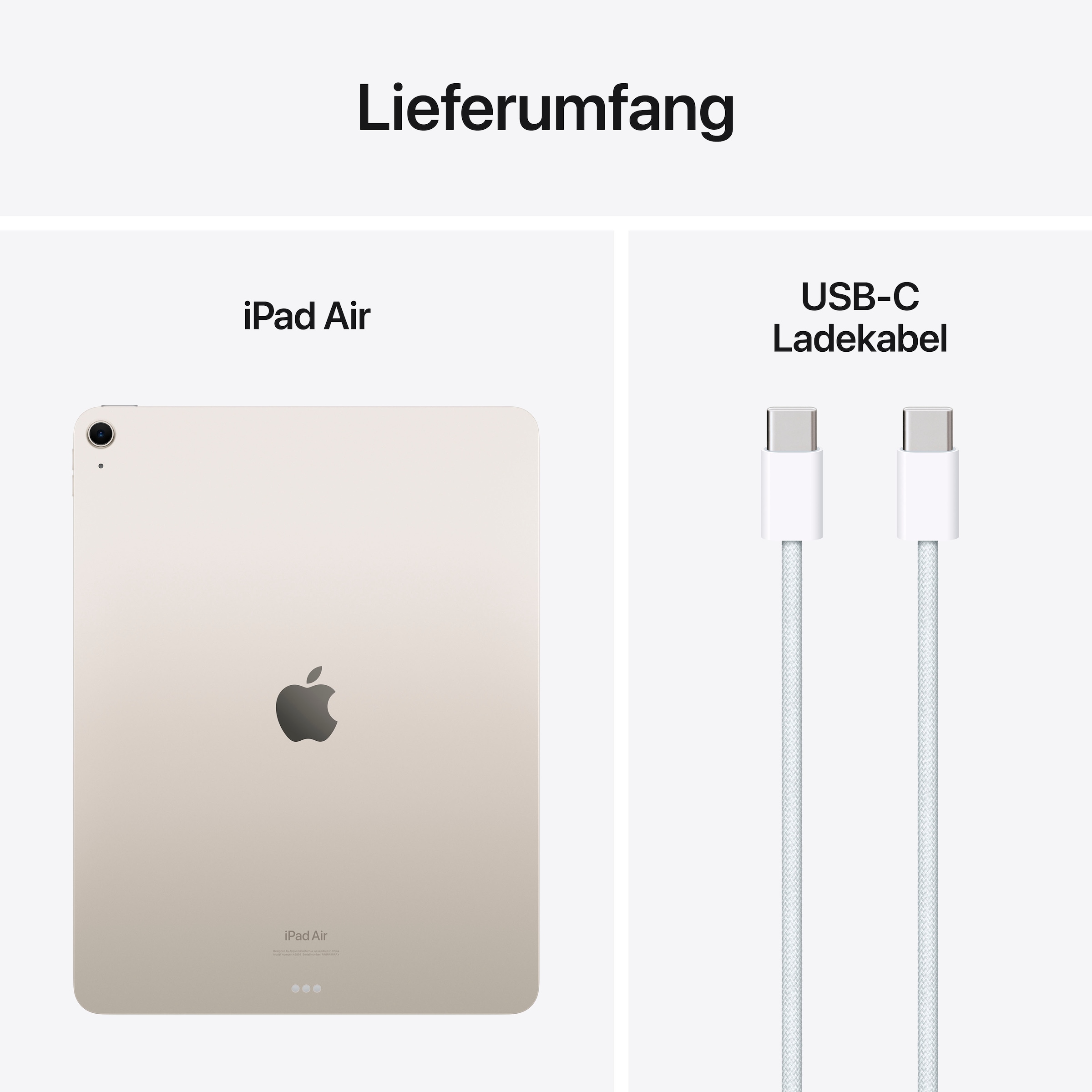 Apple Tablet »13" iPad Air Wi-Fi 256GB«, (32,78 cm / 12,9 Zoll), iPadOS,)