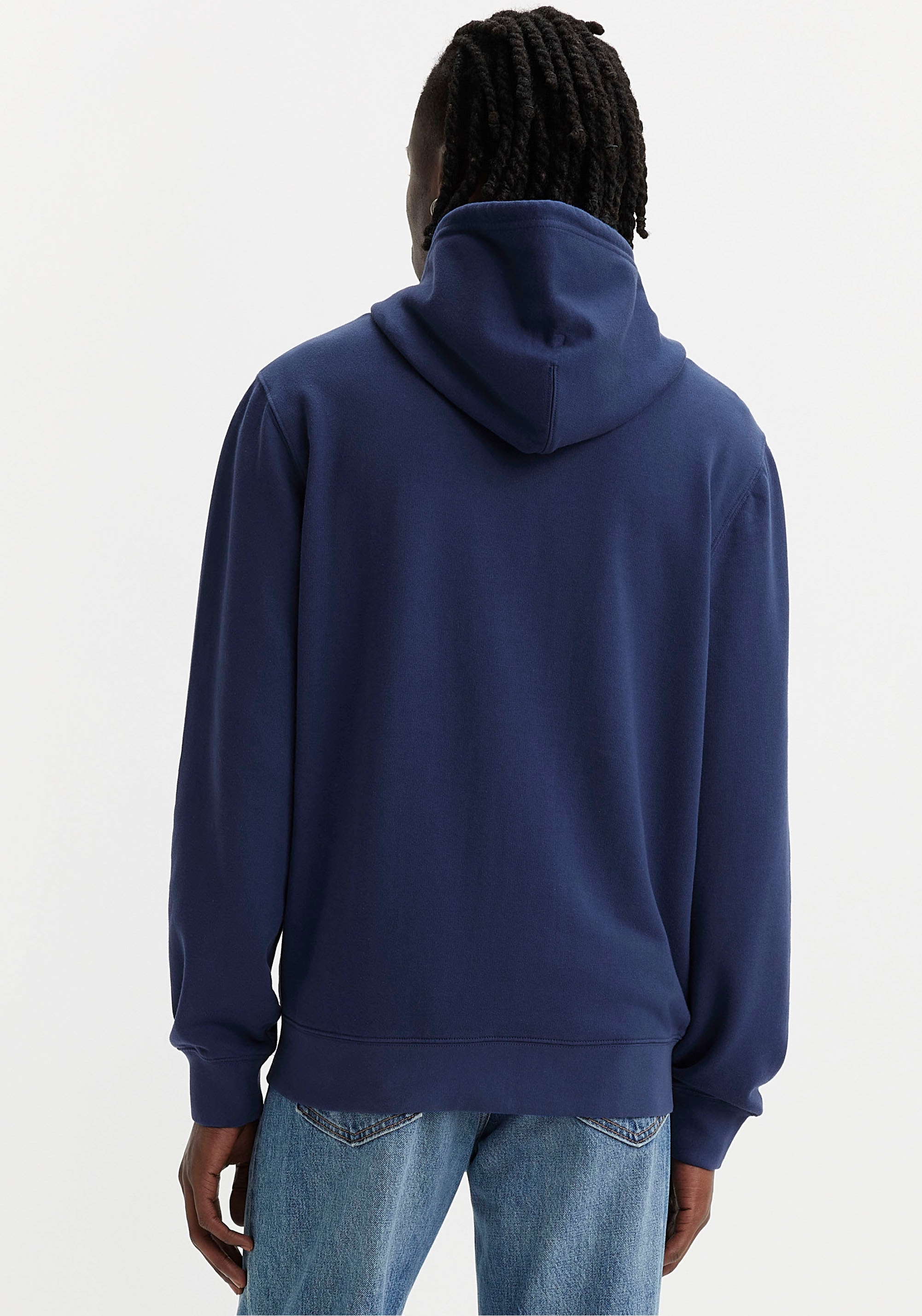 Levi's® Kapuzensweatjacke »NEW ORIGINAL ZIP UP« mit Logo-Stickerei und Kängurutasche