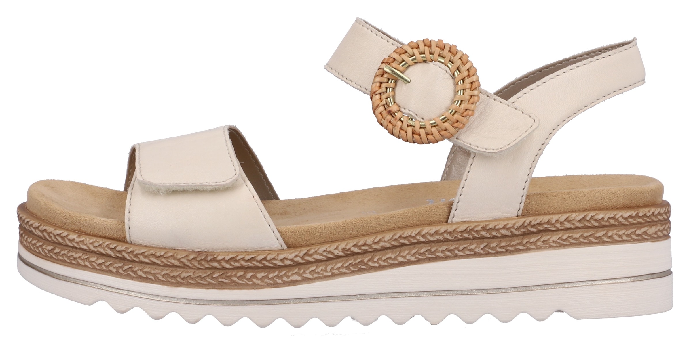 Remonte Keilsandalette , Sommerschuh, Riemchensandale mit praktischem Klett günstig online kaufen