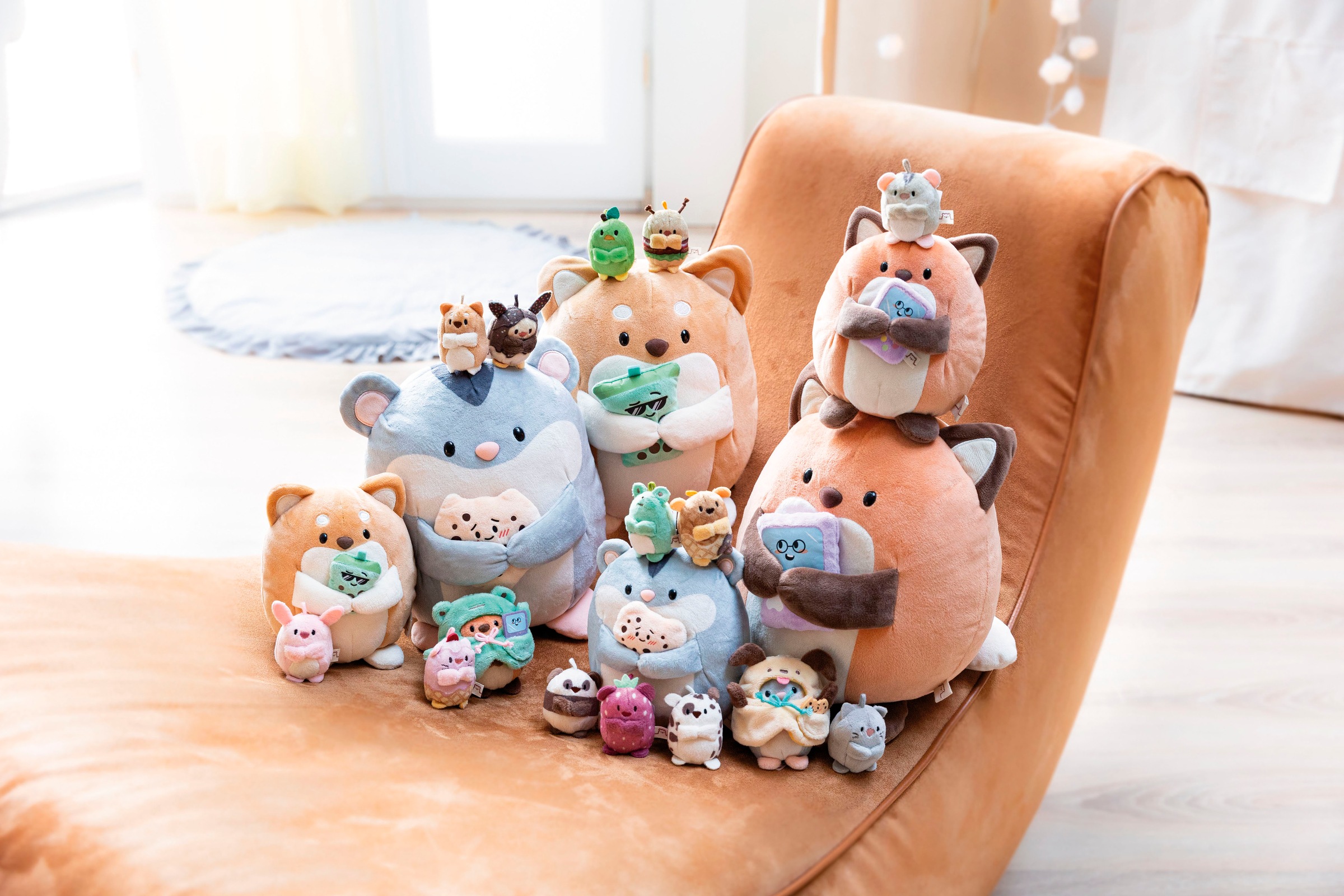 Nici Kuscheltier »mymochi, Fuchs Geeks 27 cm mit Video Spiel«