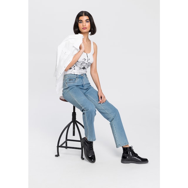 Arizona Gerade Jeans »Annett«, High Waist online kaufen