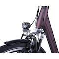 LLobe E-Bike »Metropolitan JOY rot 8 Ah«, 3 Gang, Frontmotor 250 W