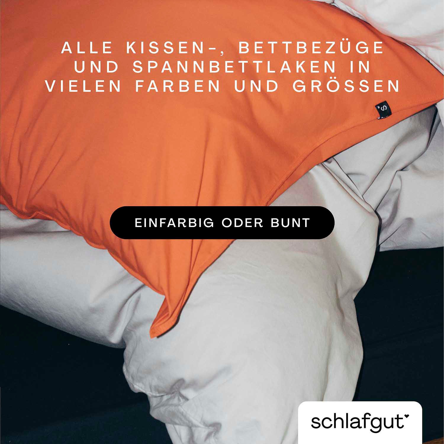 Schlafgut Spannbettlaken »Pure Split-Topper«, MADE IN GREEN by OEKO-TEX® günstig online kaufen