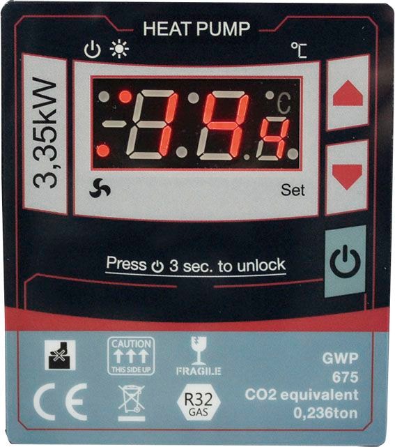 KWAD Pool-Wärmepumpe »Hot Splash«, Pools bis max. 12.000 l