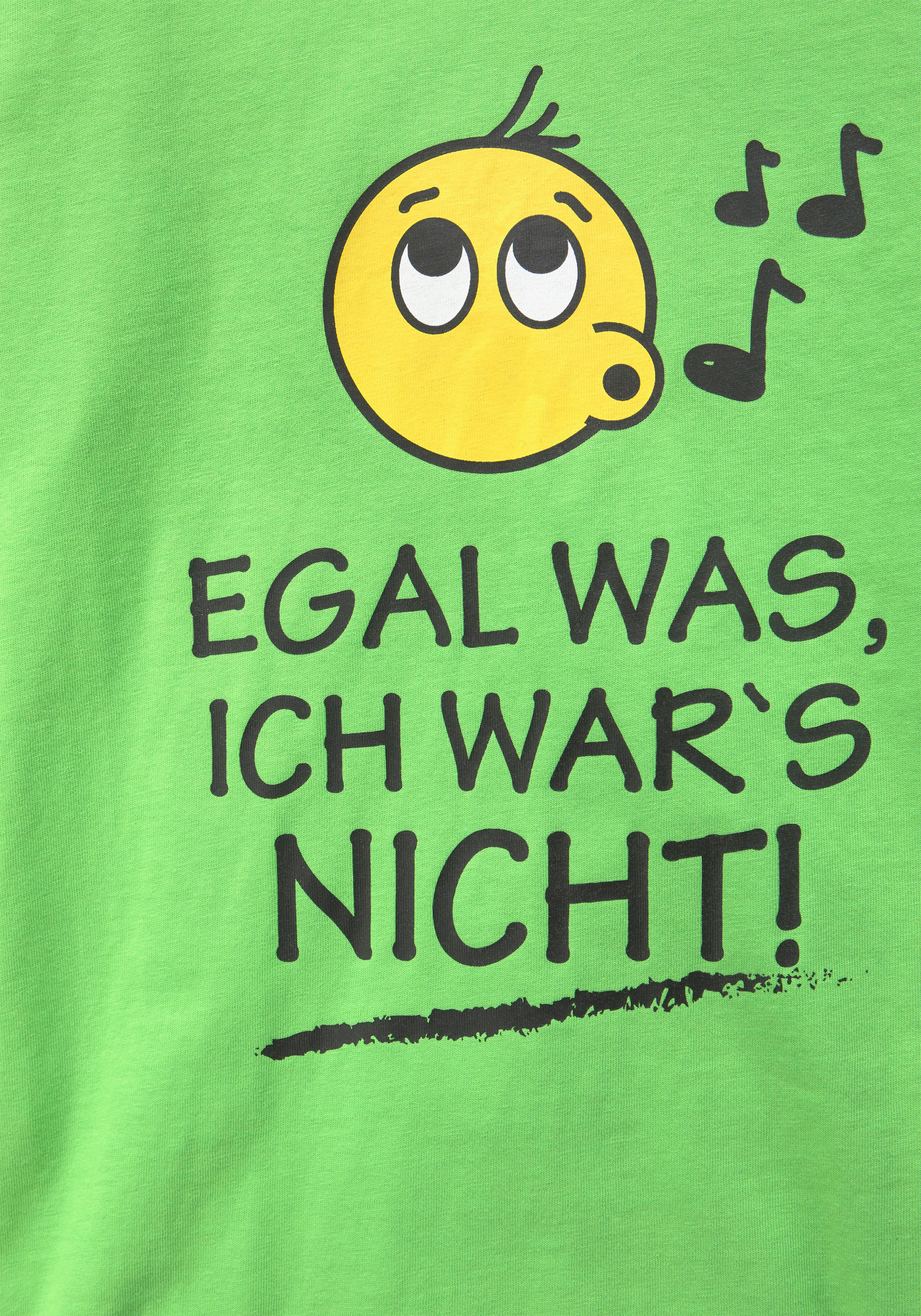KIDSWORLD Langarmshirt »EGAL WAS, ICH bestellen im Spruch WAR\'S NICHT!«, Online-Shop