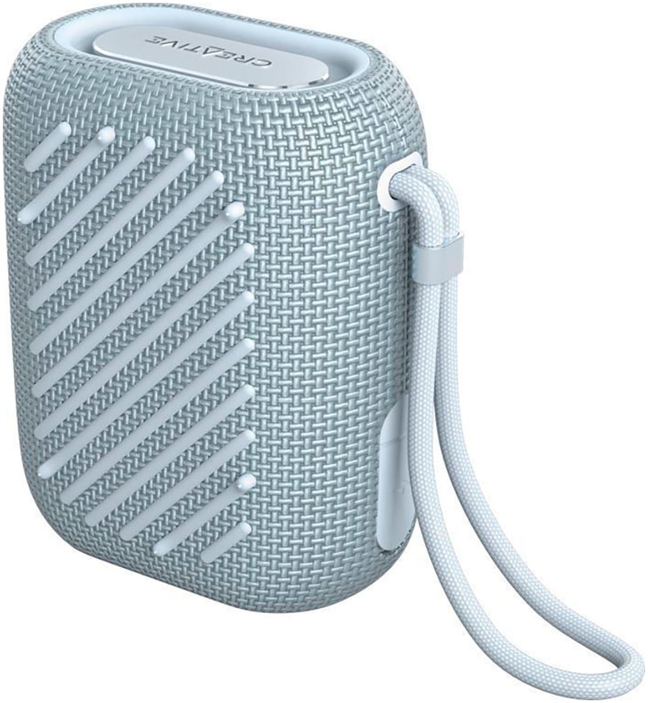 Creative Bluetooth-Lautsprecher »MuVo Flex tragbar, wasserfest, grau«, Kabelloses Streaming