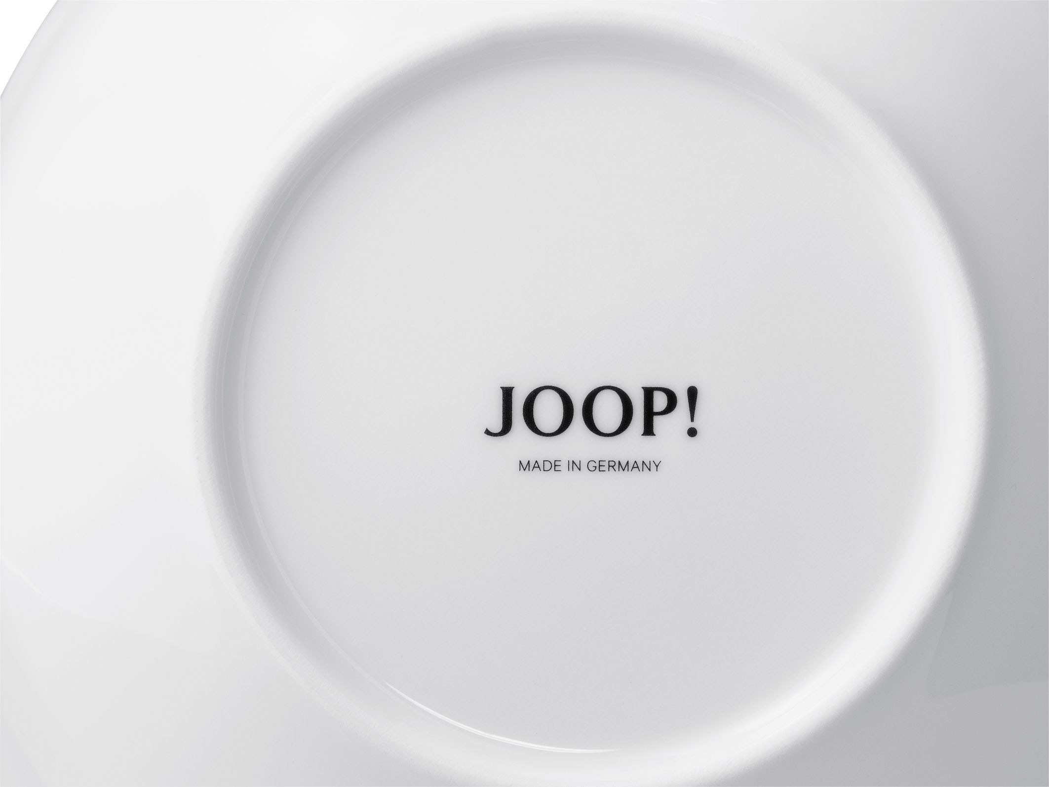 JOOP! Brotteller »JOOP! SINGLE CORNFLOWER«, (Set, 2 St.), hochwertiges Porzellan mit einzelner Kornblume als Dekor, Ø 19 cm