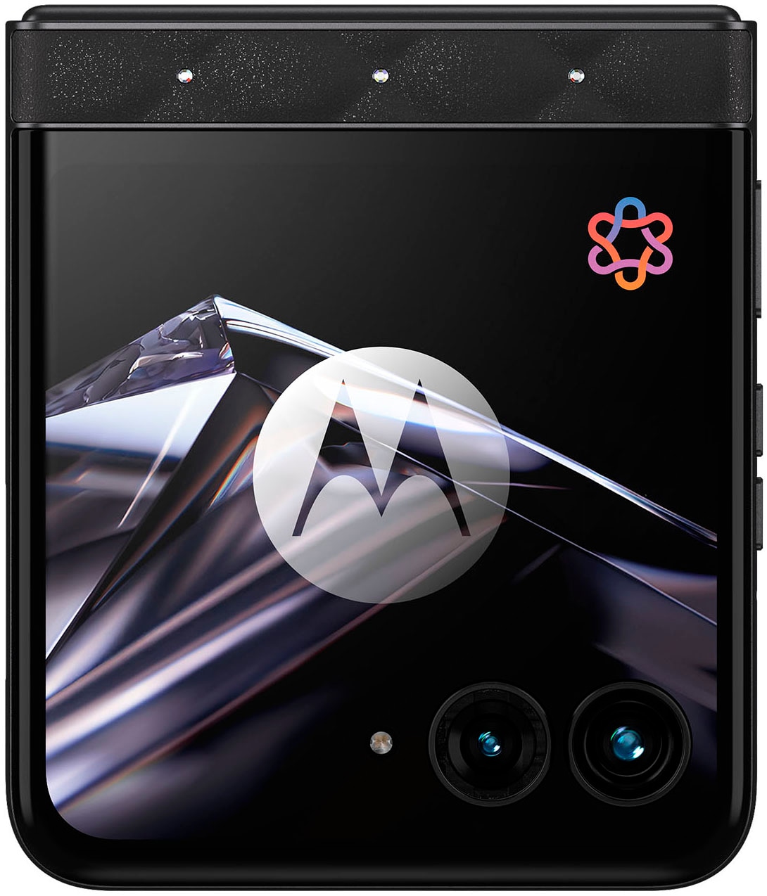 Motorola Smartphone »razr 70 256GB Swarovski Edition« PANTONE® Meteorite